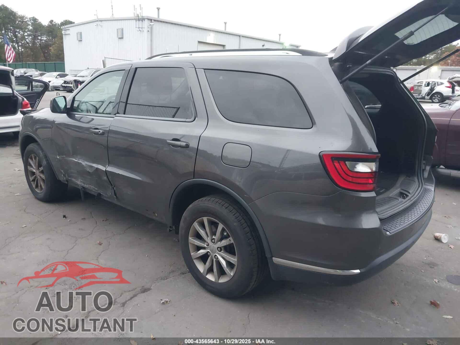 DODGE DURANGO 2017 - 1C4RDJAG1HC860268