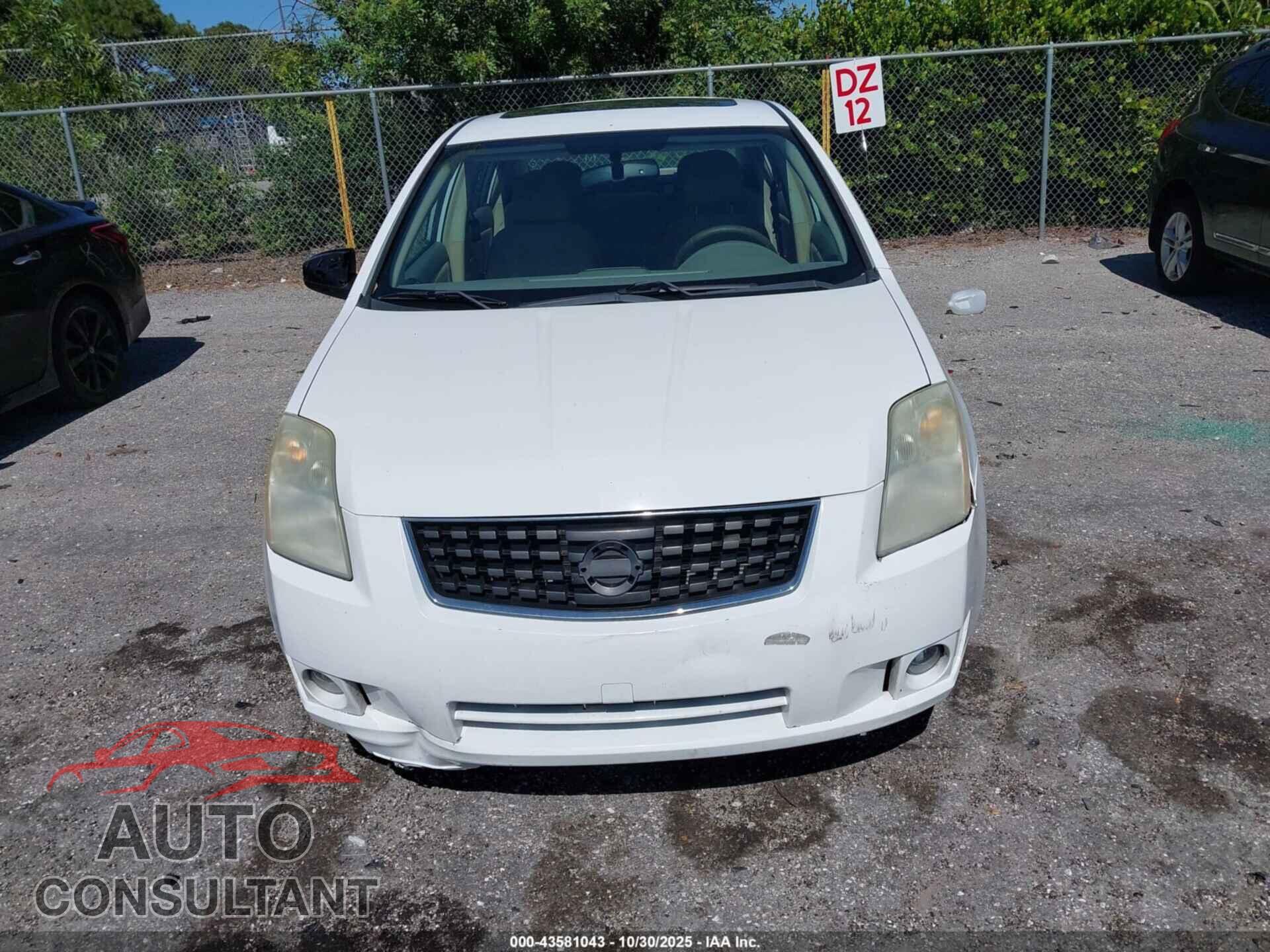 NISSAN SENTRA 2009 - 3N1AB61E49L669662