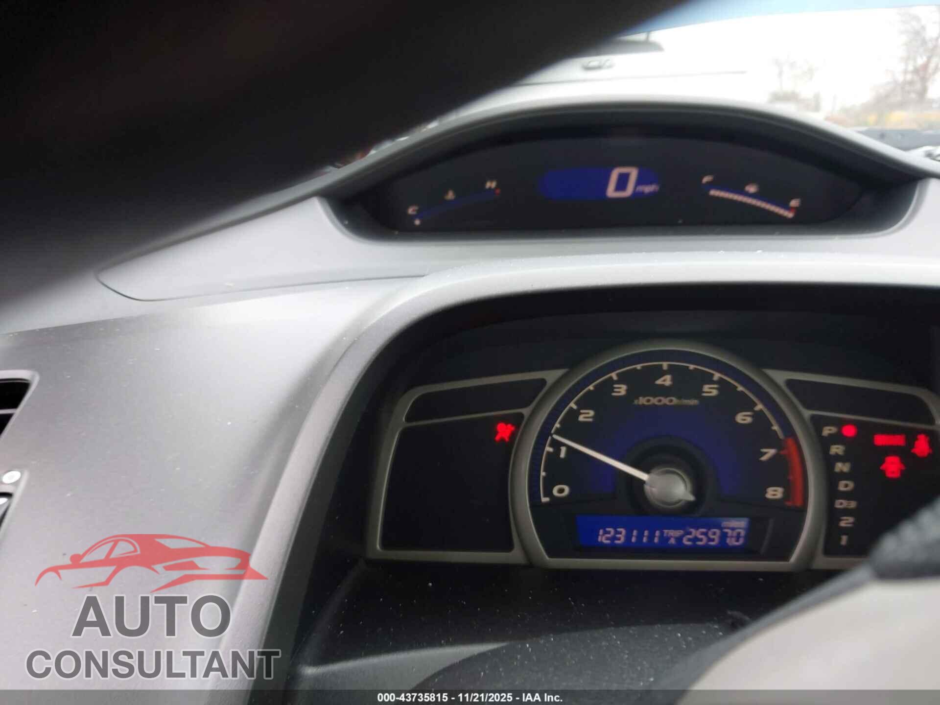 HONDA CIVIC 2010 - 19XFA1F8XAE060743