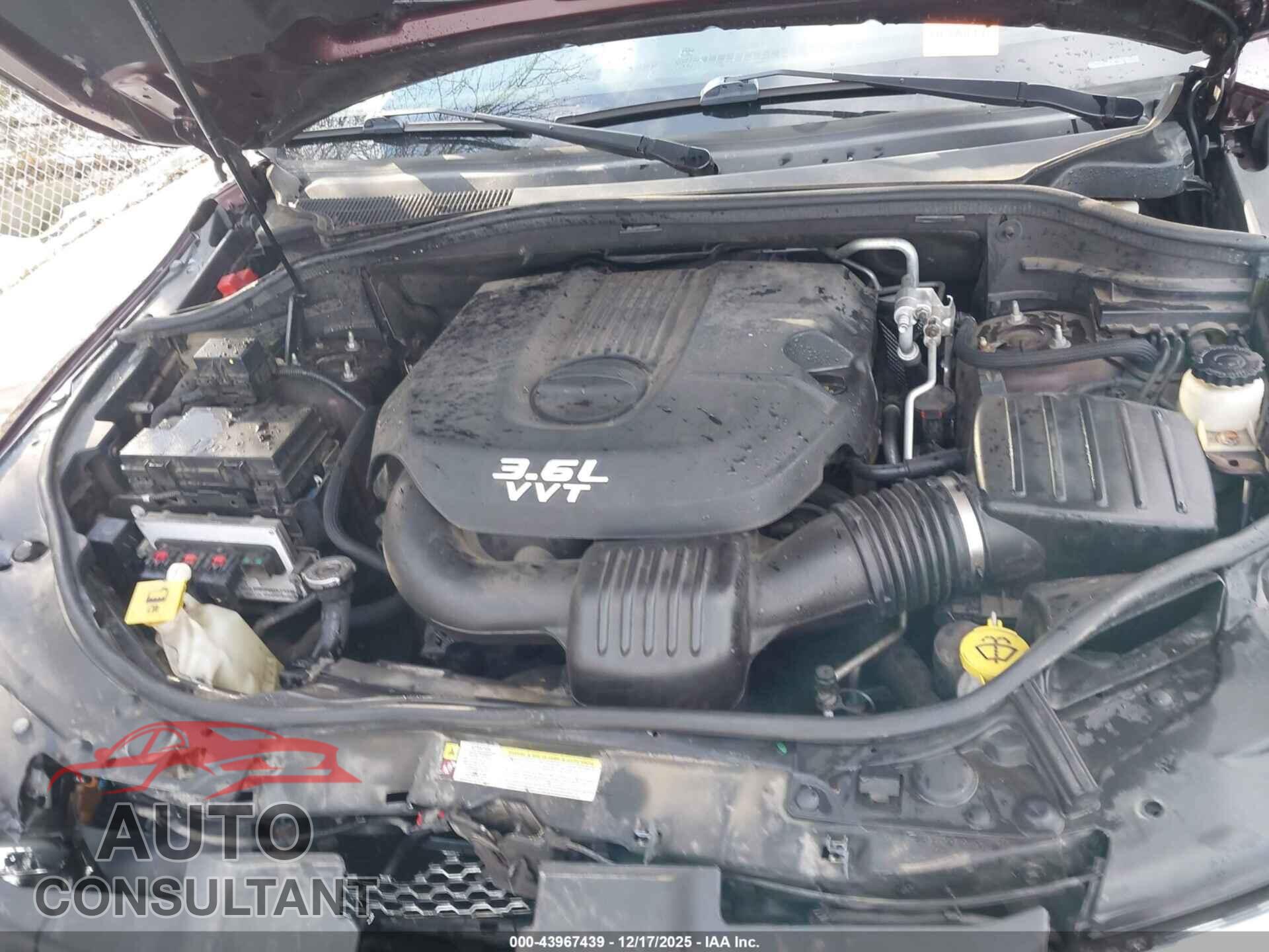 DODGE DURANGO 2012 - 1C4RDJEG5CC336544