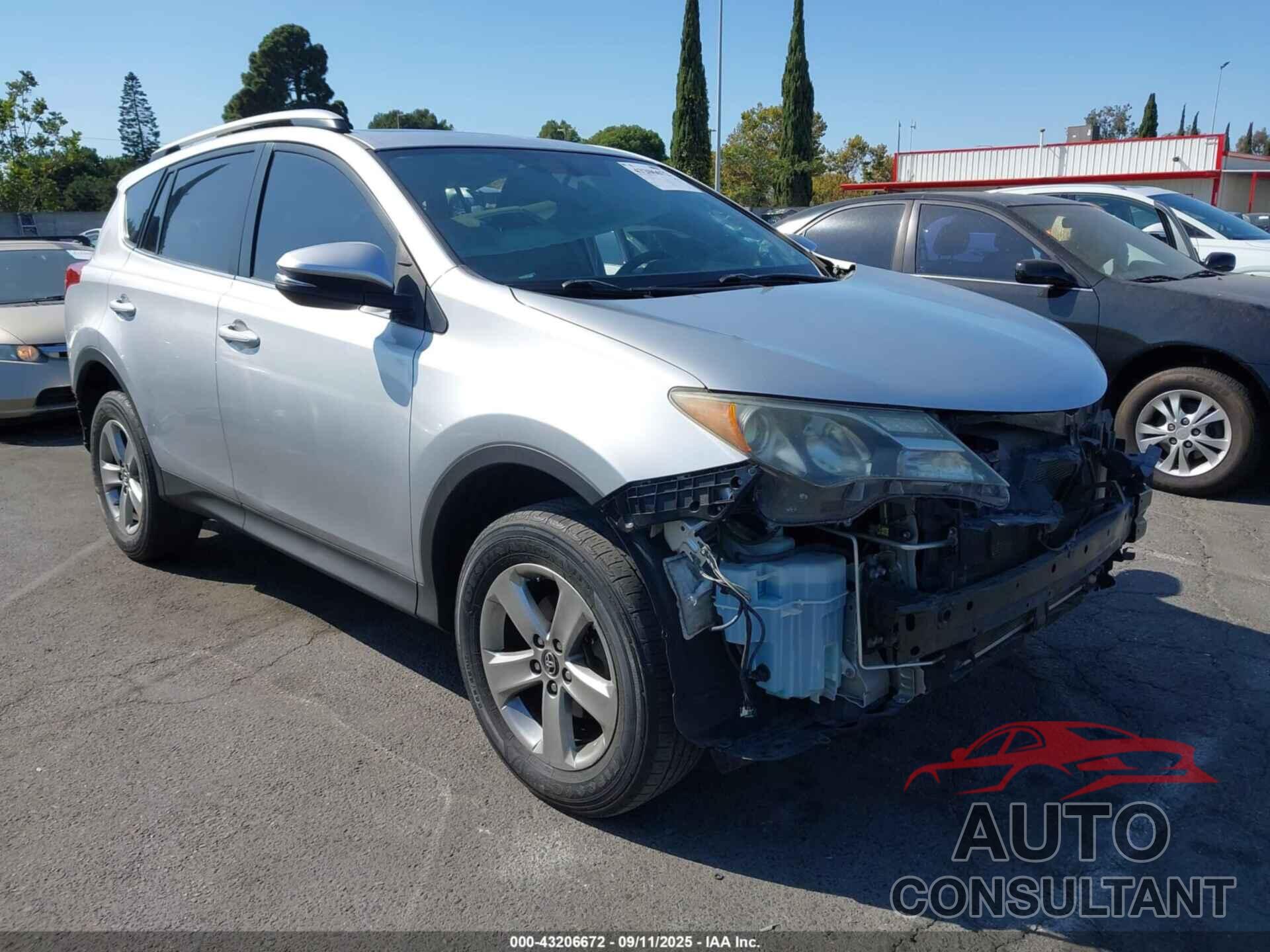 TOYOTA RAV4 2015 - 2T3WFREV8FW210268