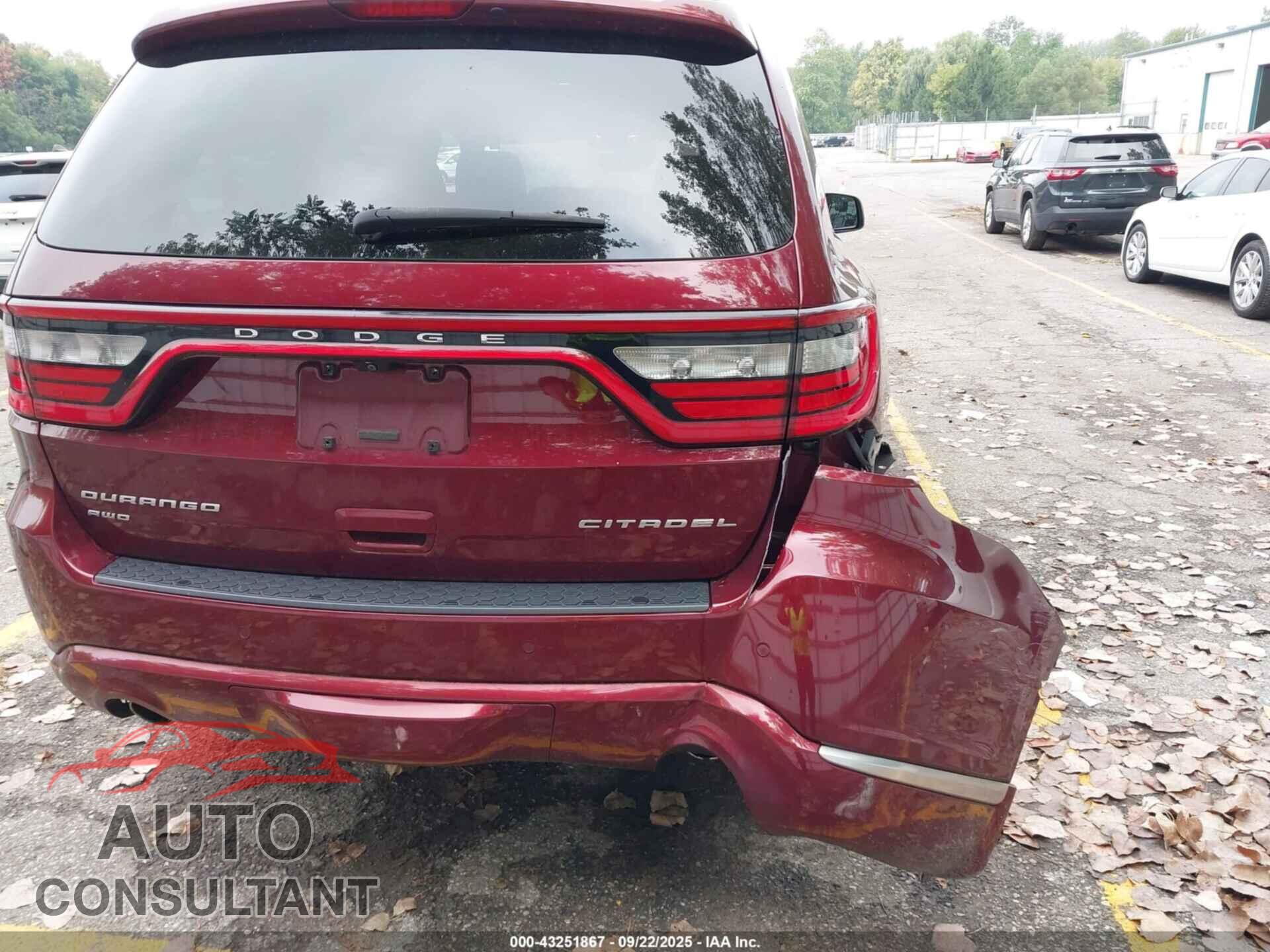 DODGE DURANGO 2017 - 1C4RDJEG4HC931151