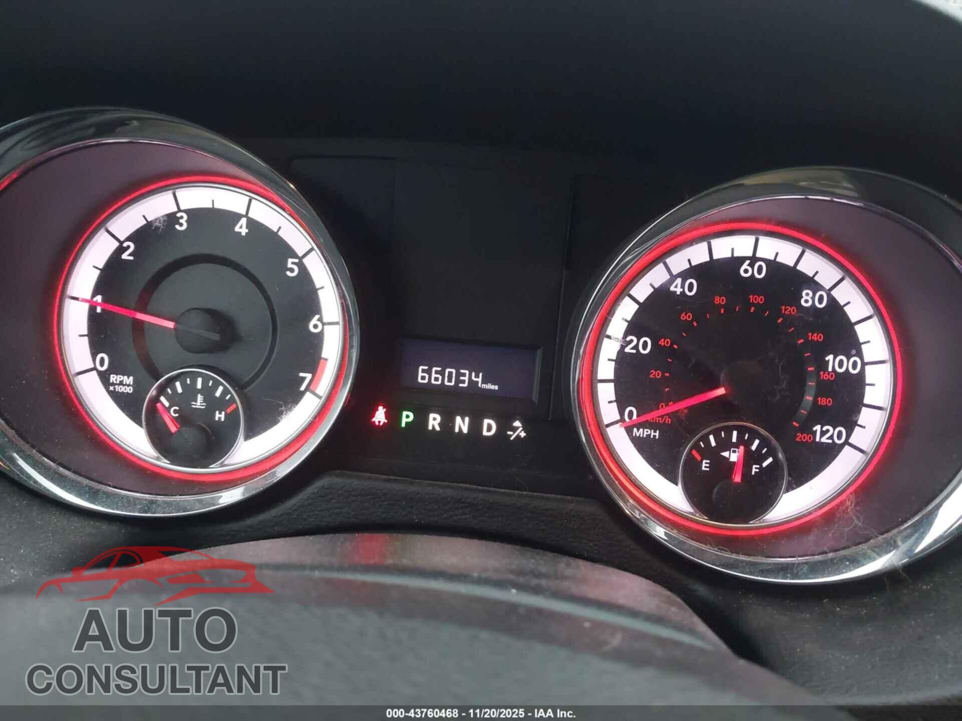 DODGE GRAND CARAVAN 2020 - 2C4RDGBG2LR236576