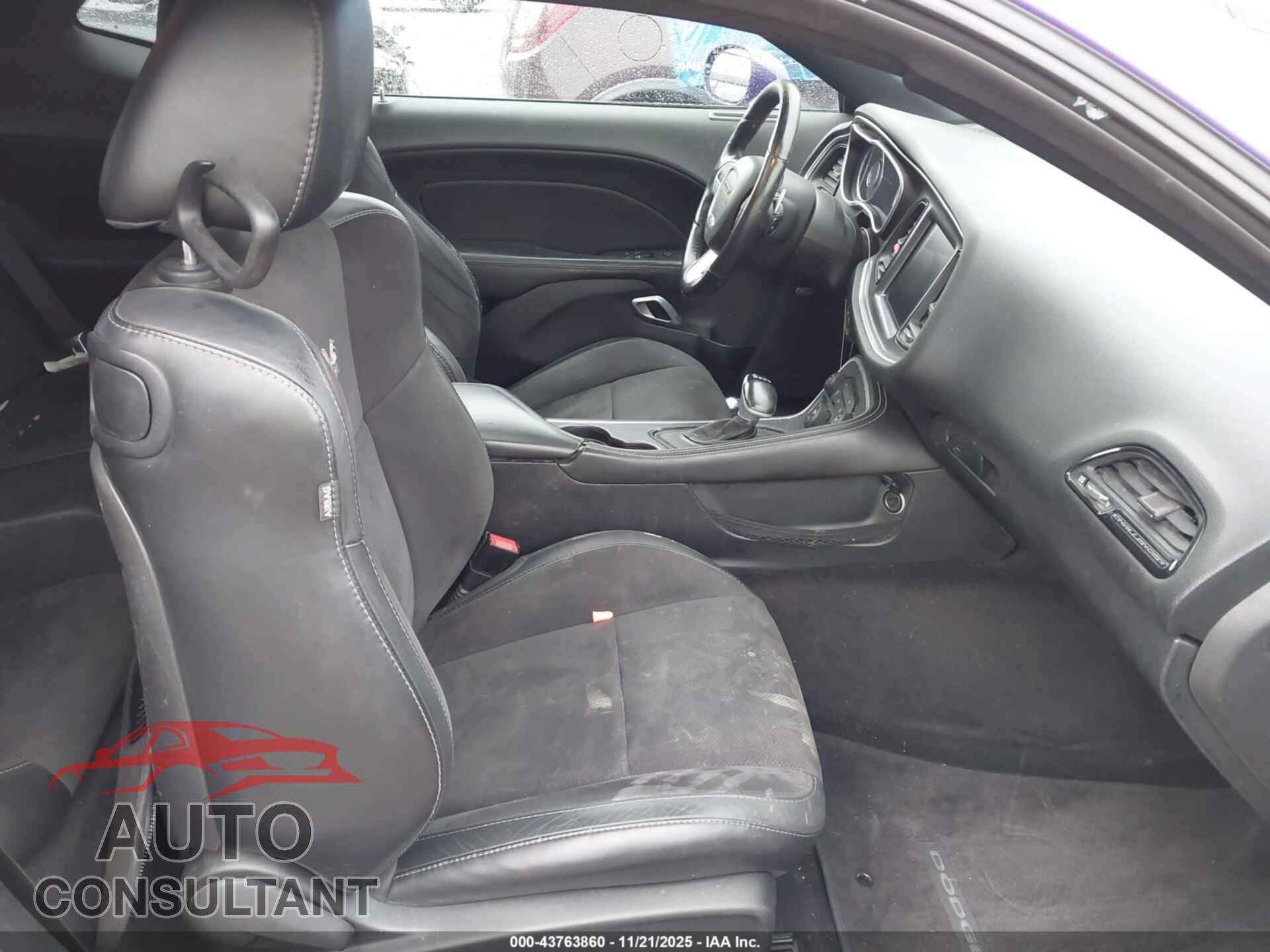 DODGE CHALLENGER 2016 - 2C3CDZFJ5GH143168