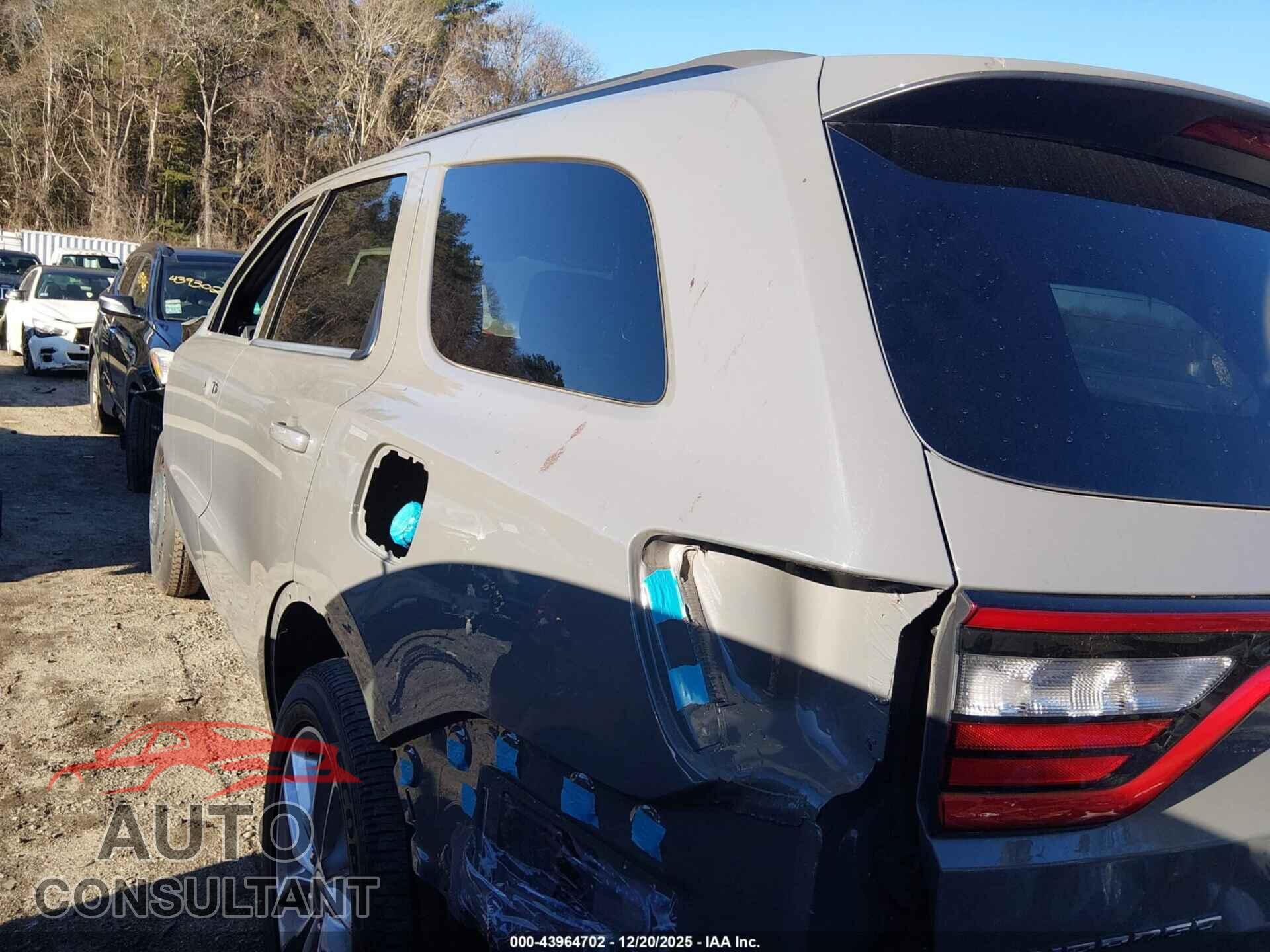 DODGE DURANGO 2021 - 1C4RDJDG7MC831797