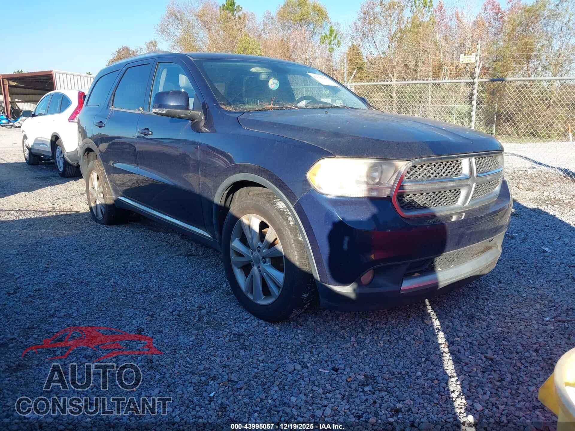 DODGE DURANGO 2012 - 1C4RDHDGXCC330586