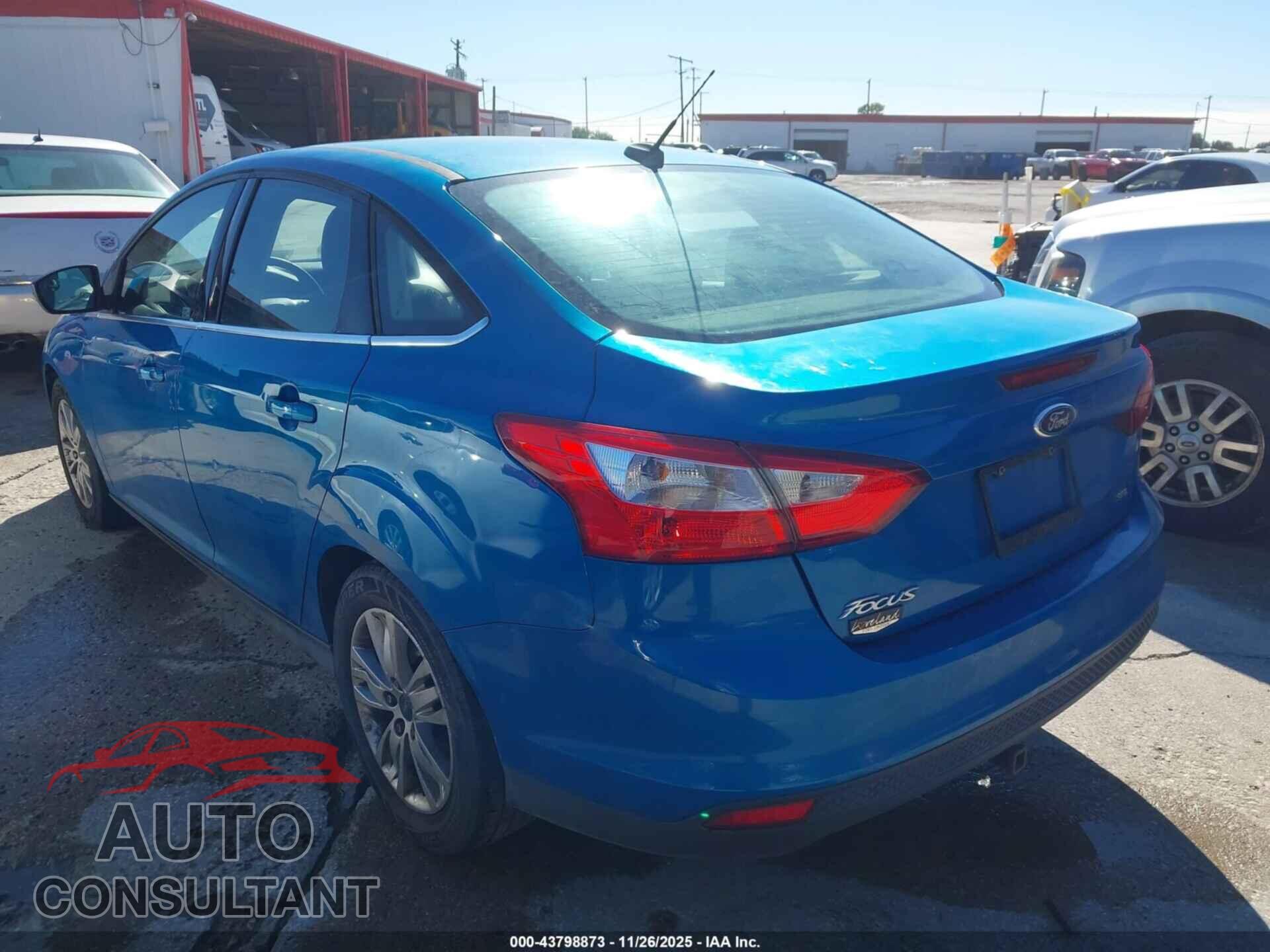 FORD FOCUS 2012 - 1FAHP3H24CL416955