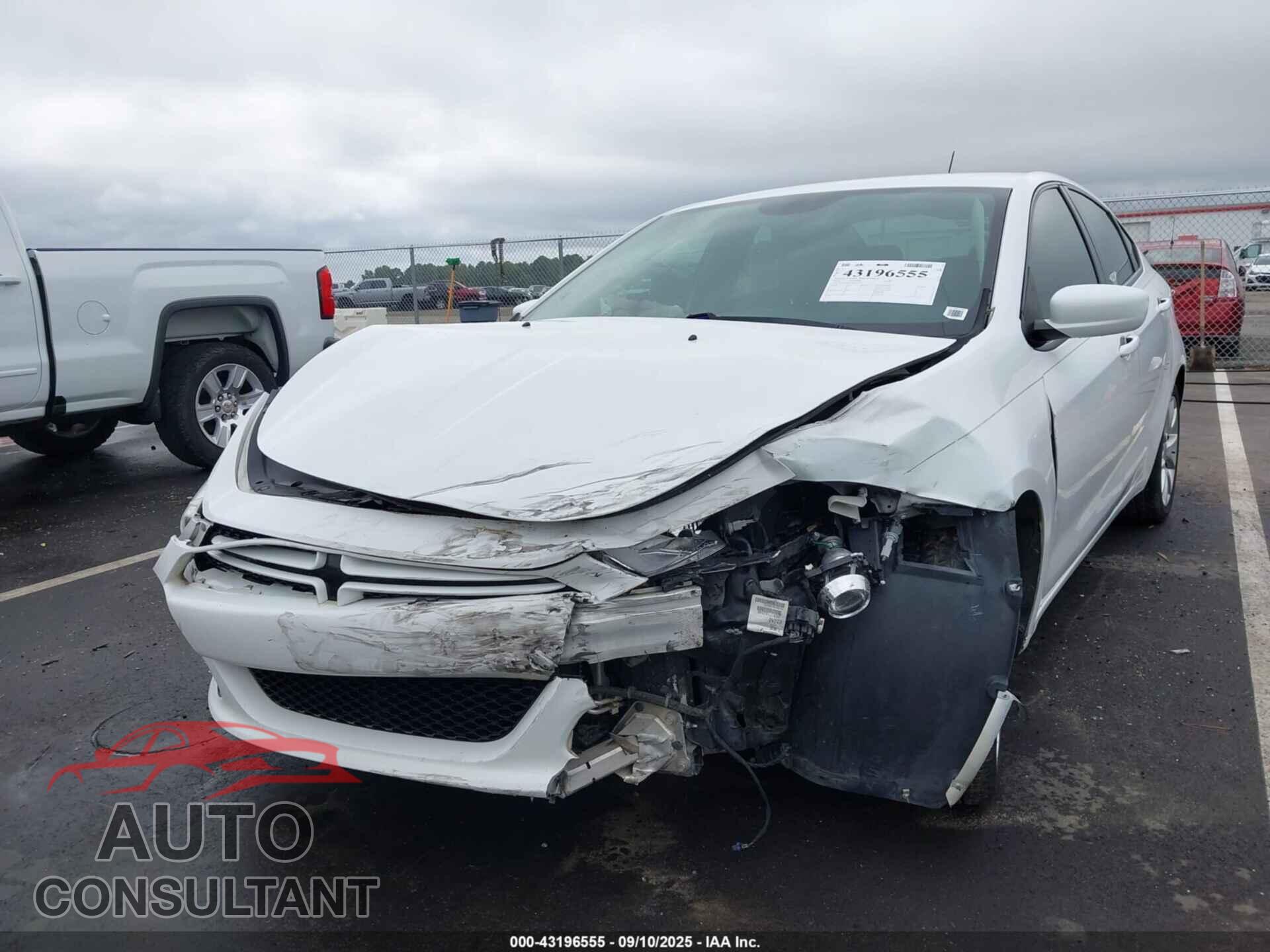 DODGE DART 2013 - 1C3CDFBA7DD178775