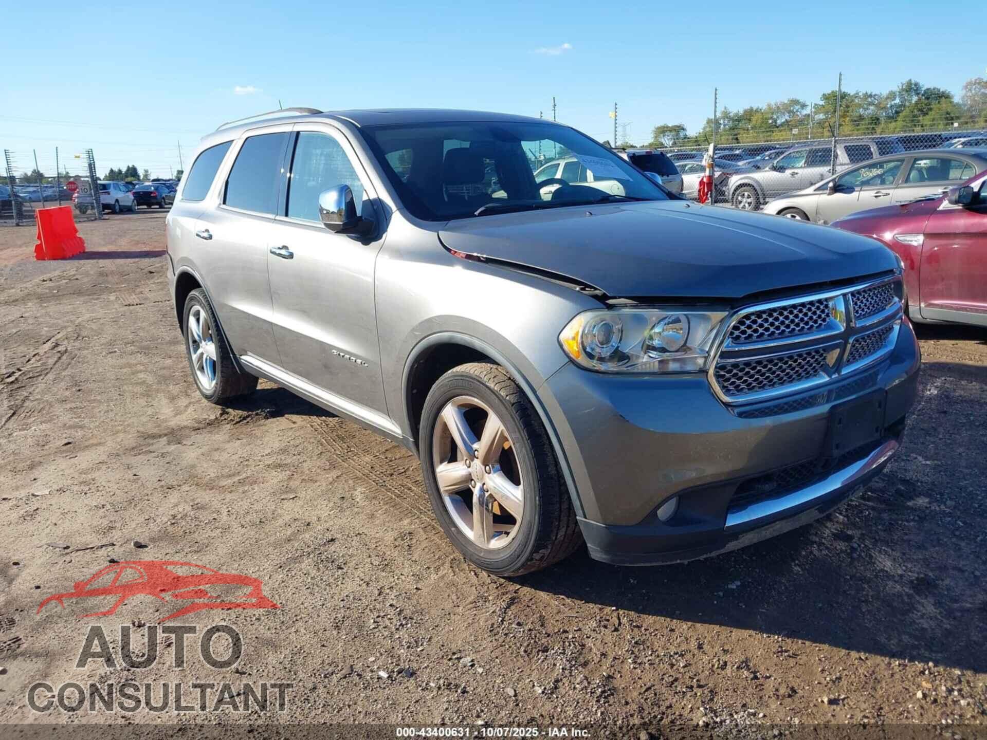 DODGE DURANGO 2011 - 1D4SE5GT4BC695157