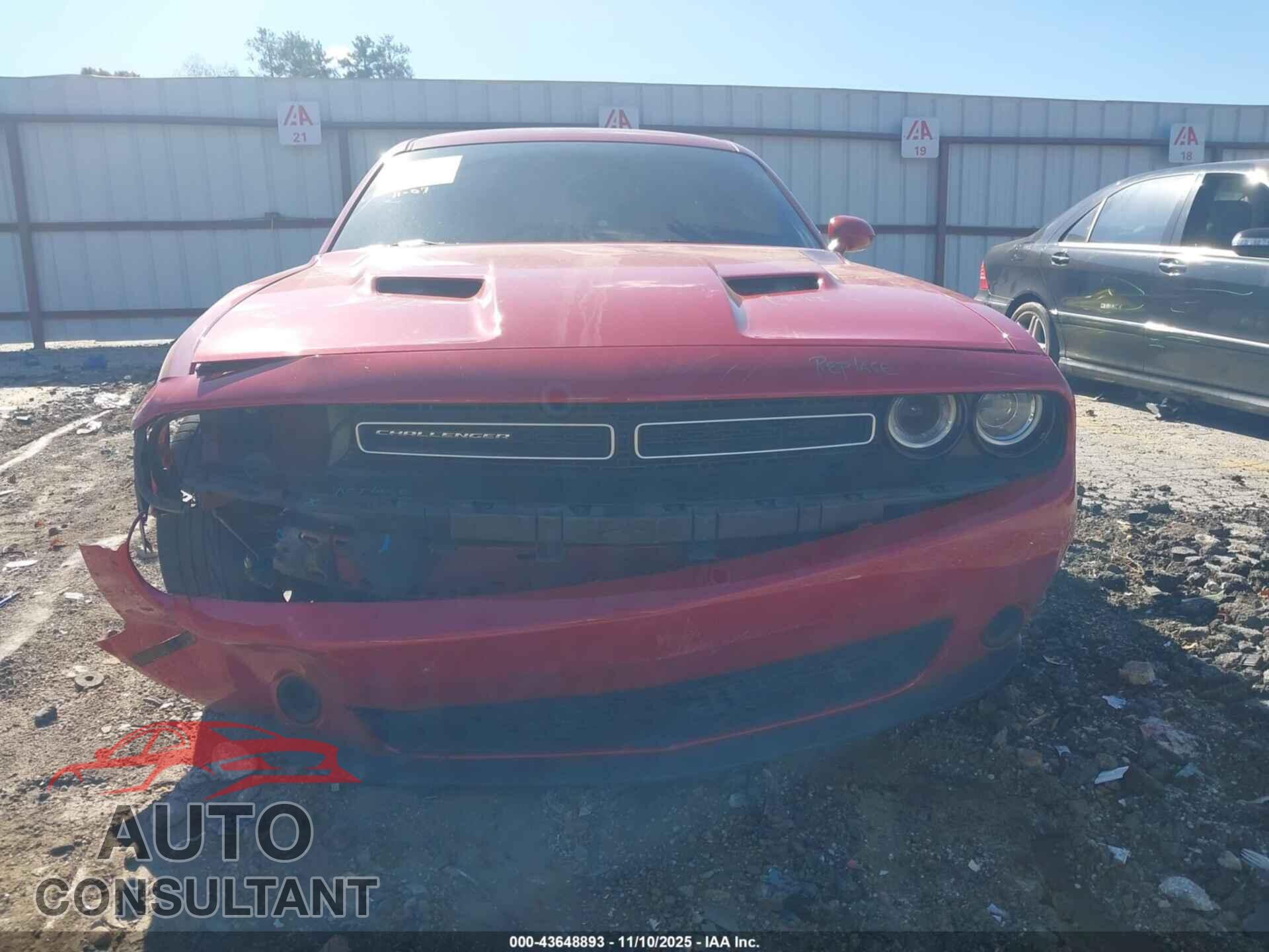 DODGE CHALLENGER 2015 - 2C3CDZAG4FH804814