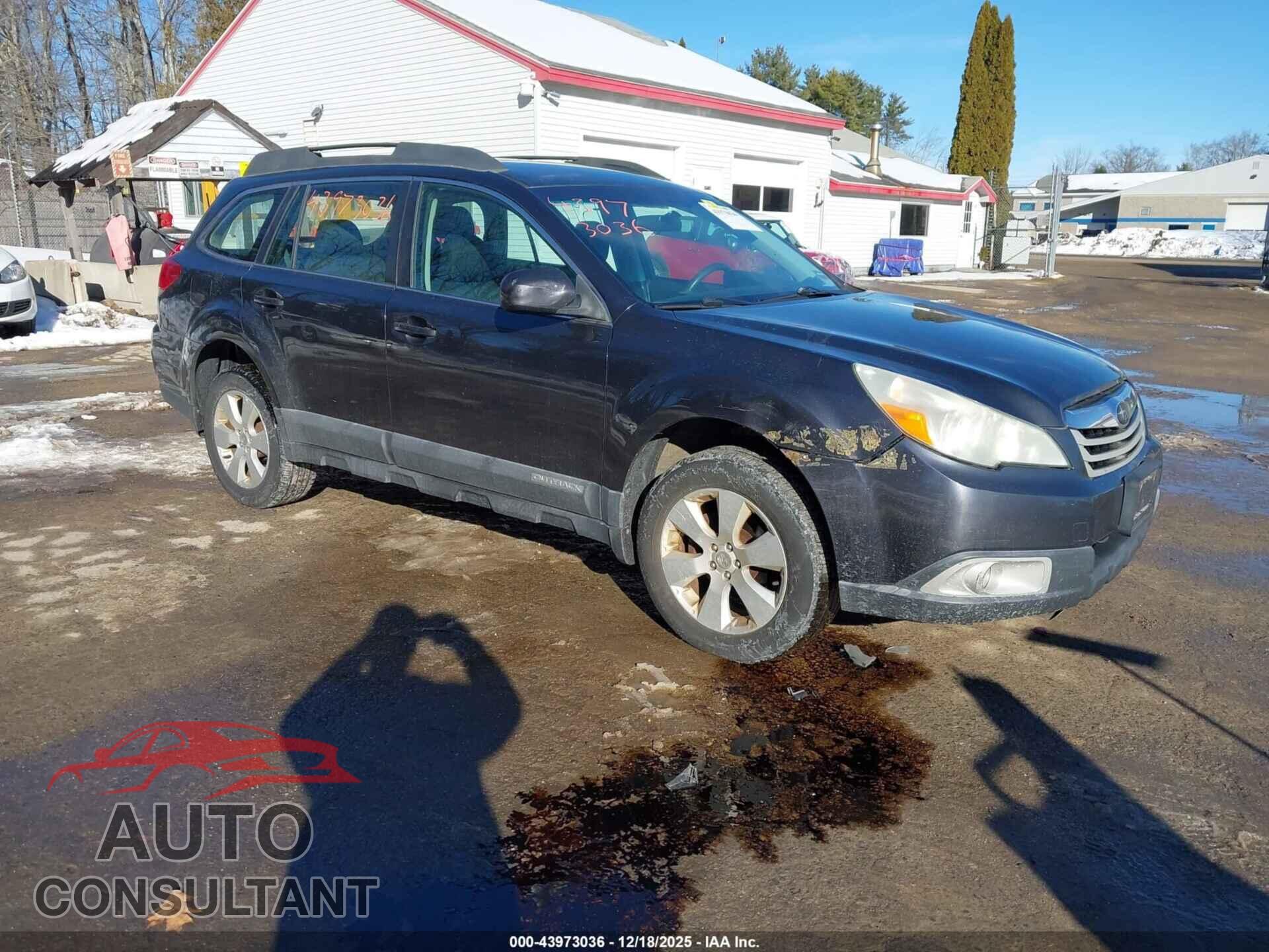 SUBARU OUTBACK 2012 - 4S4BRBAC7C3211357