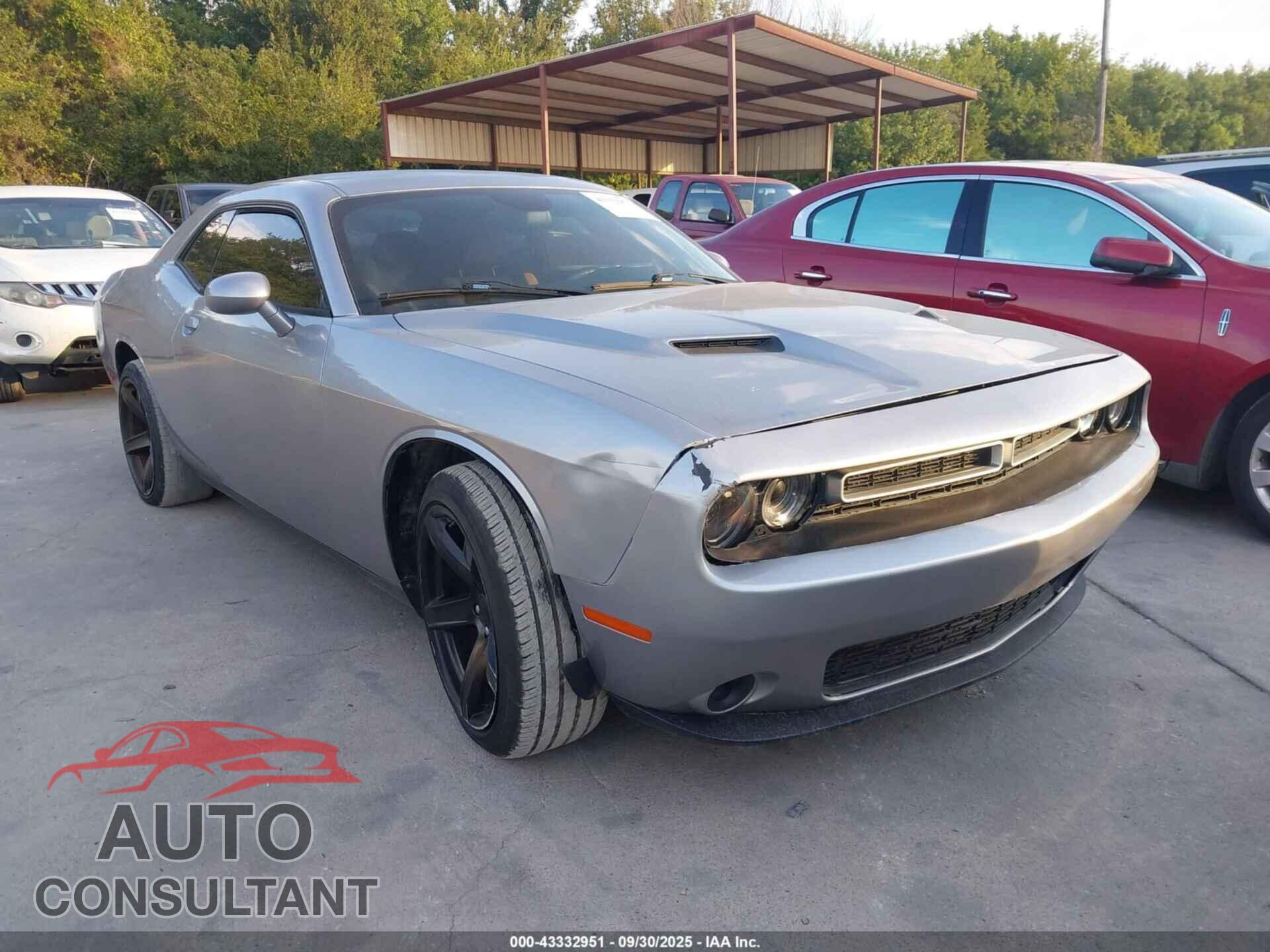 DODGE CHALLENGER 2015 - 2C3CDZAG7FH809764
