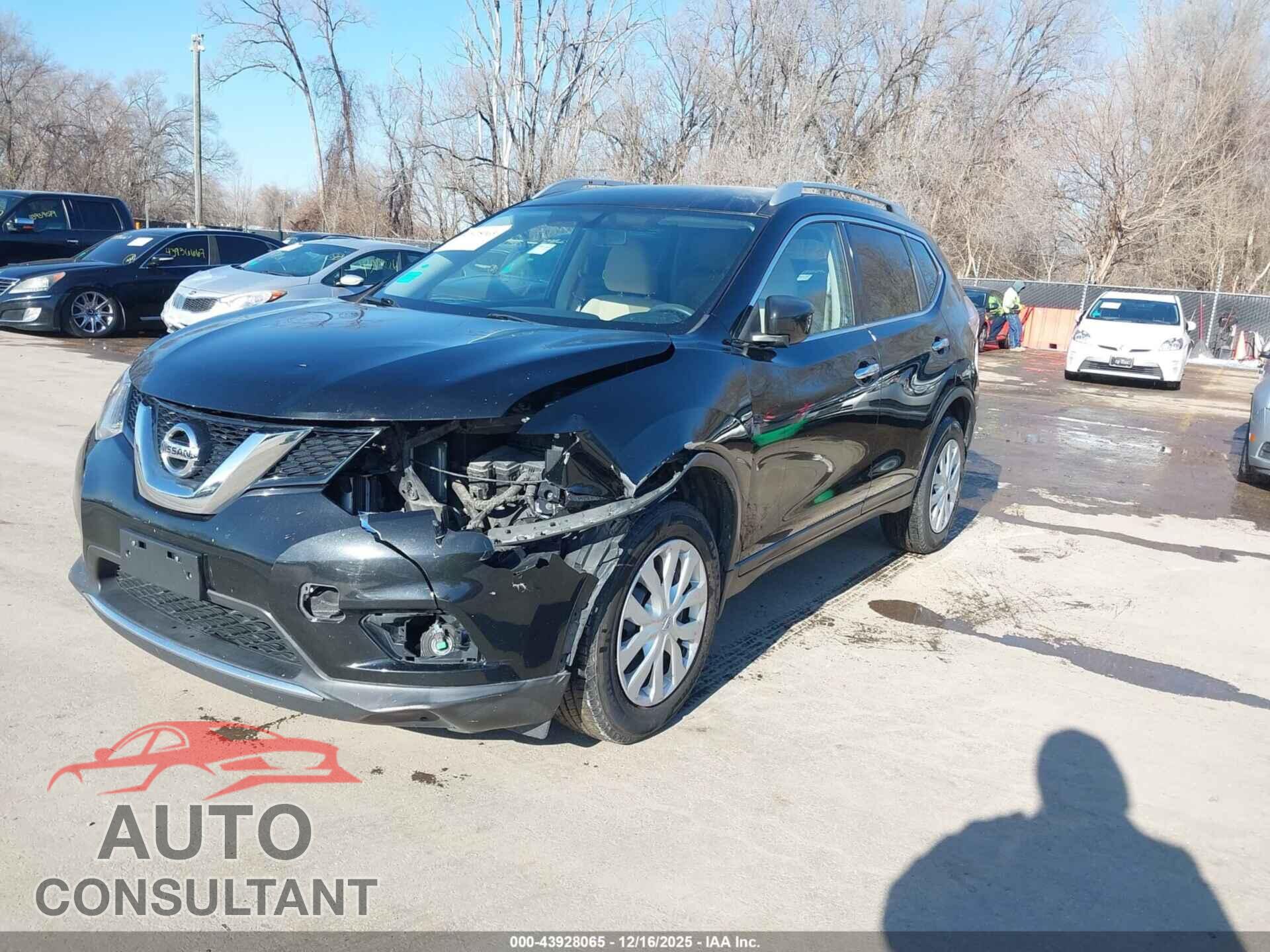 NISSAN ROGUE 2016 - KNMAT2MV2GP715005