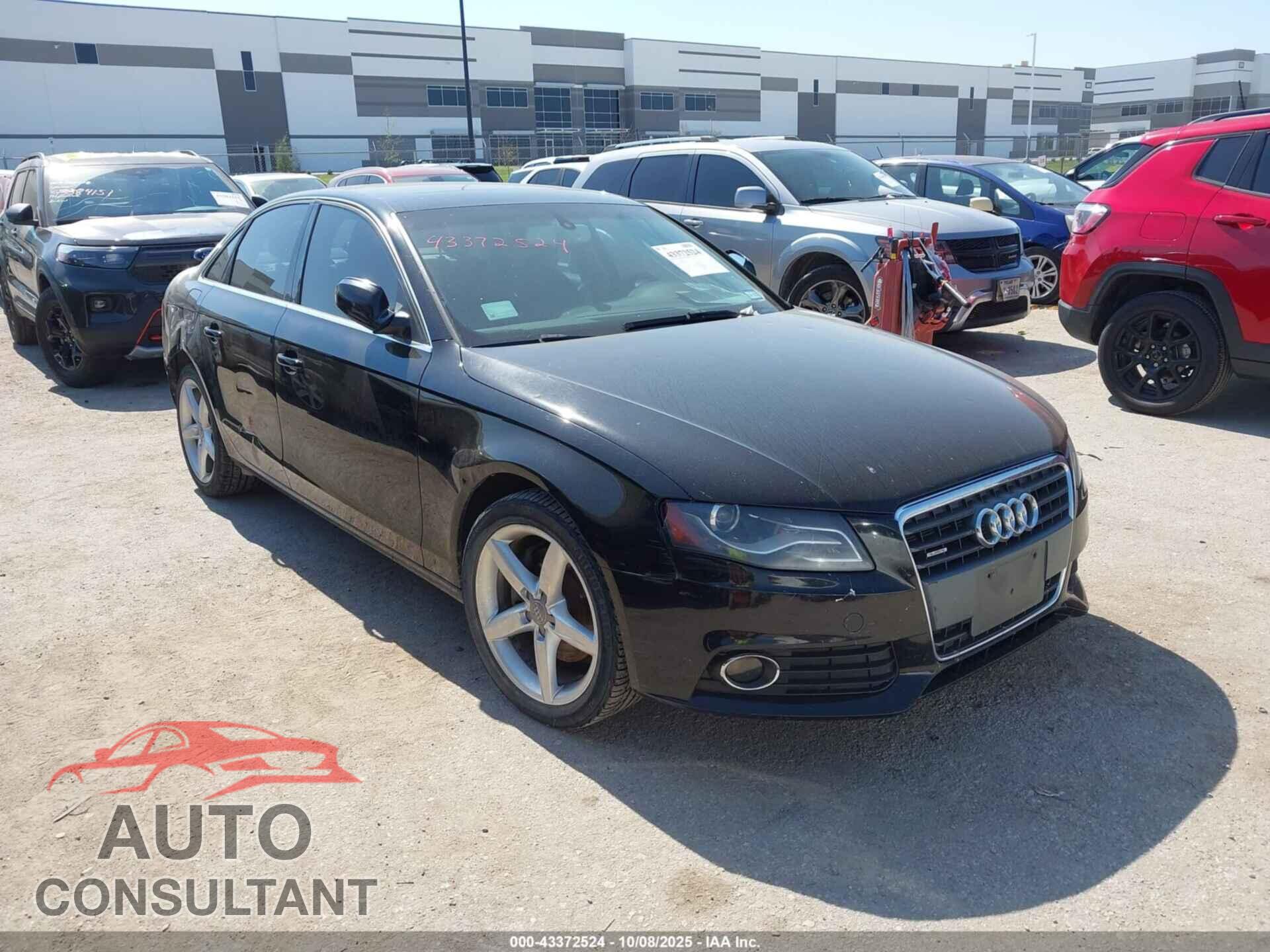 AUDI A4 2011 - WAUFFAFL8BN052012