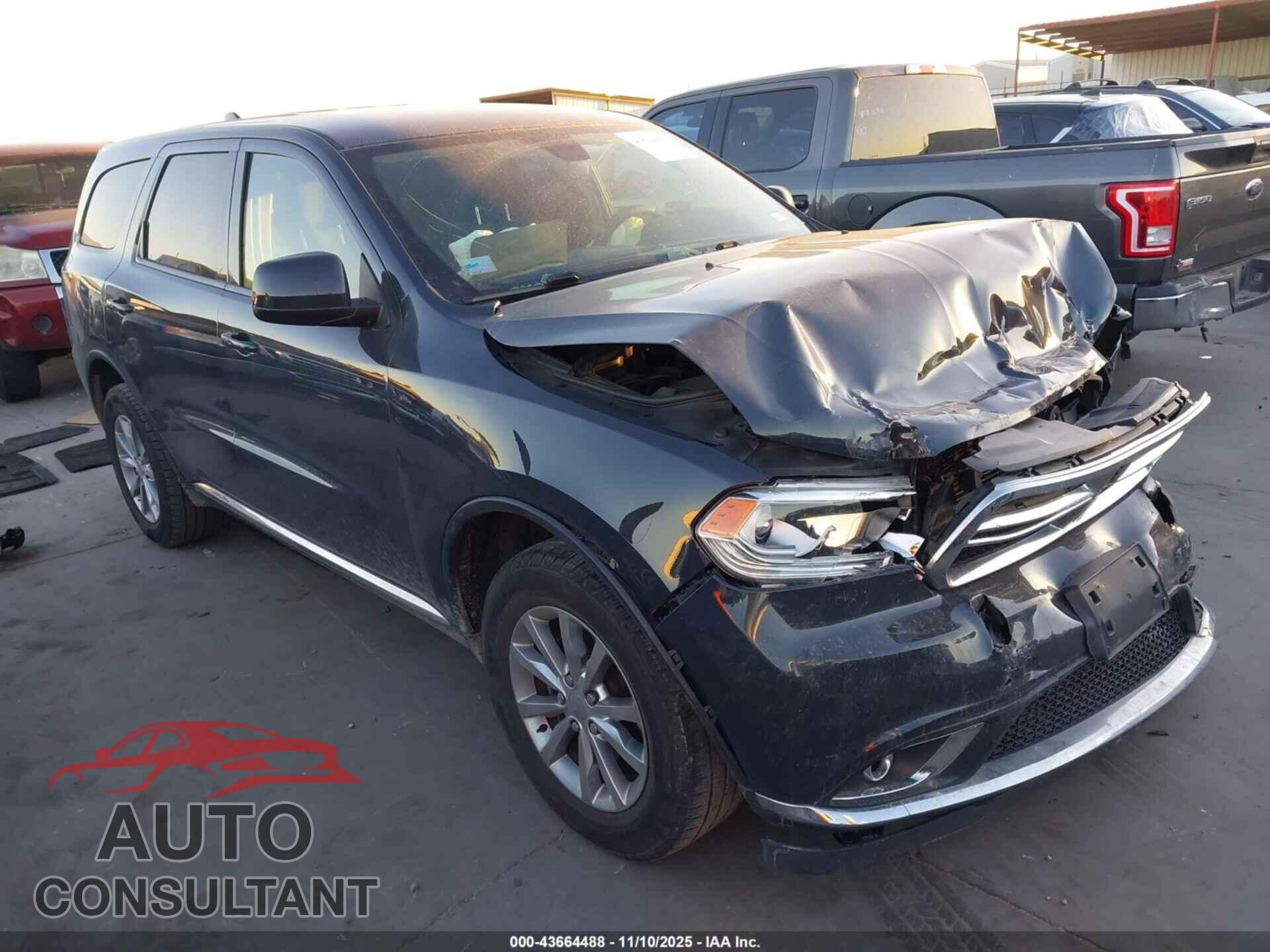 DODGE DURANGO 2018 - 1C4RDJAG9JC282880