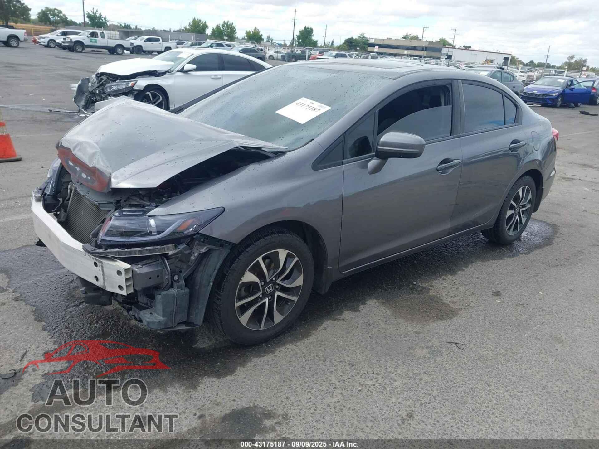 HONDA CIVIC 2014 - 19XFB2F82EE274487