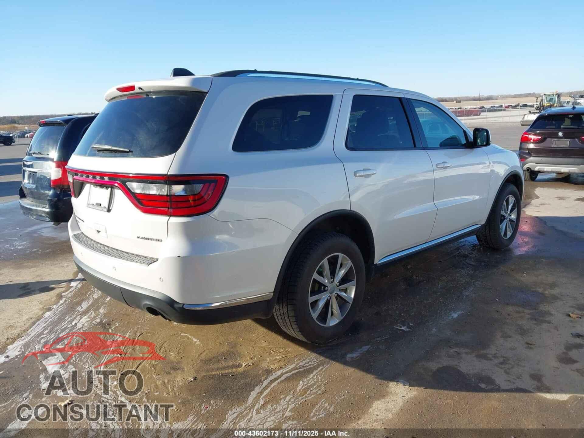 DODGE DURANGO 2016 - 1C4RDJDG7GC486470