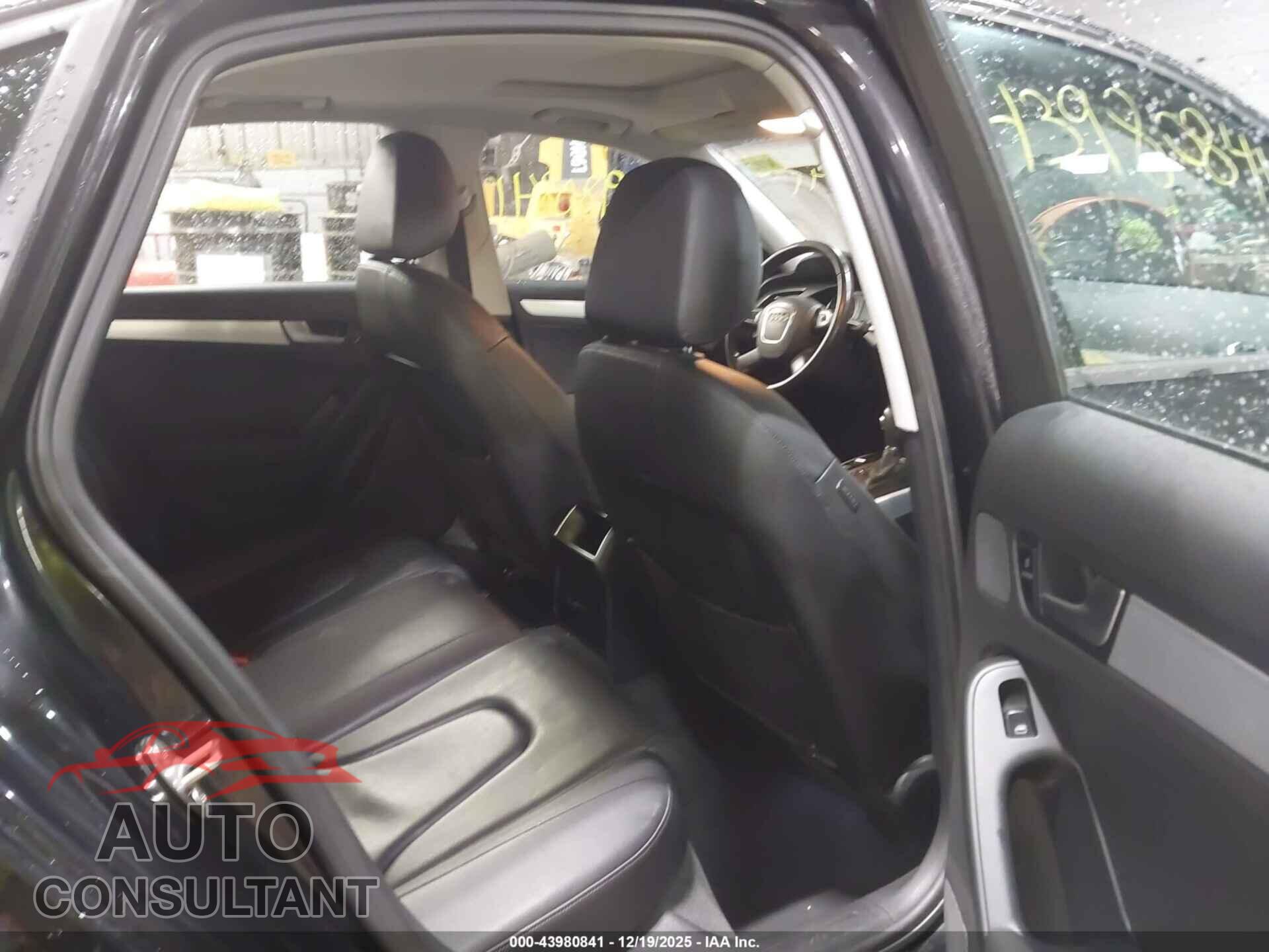 AUDI A4 2012 - WAUAFAFL2CA118444