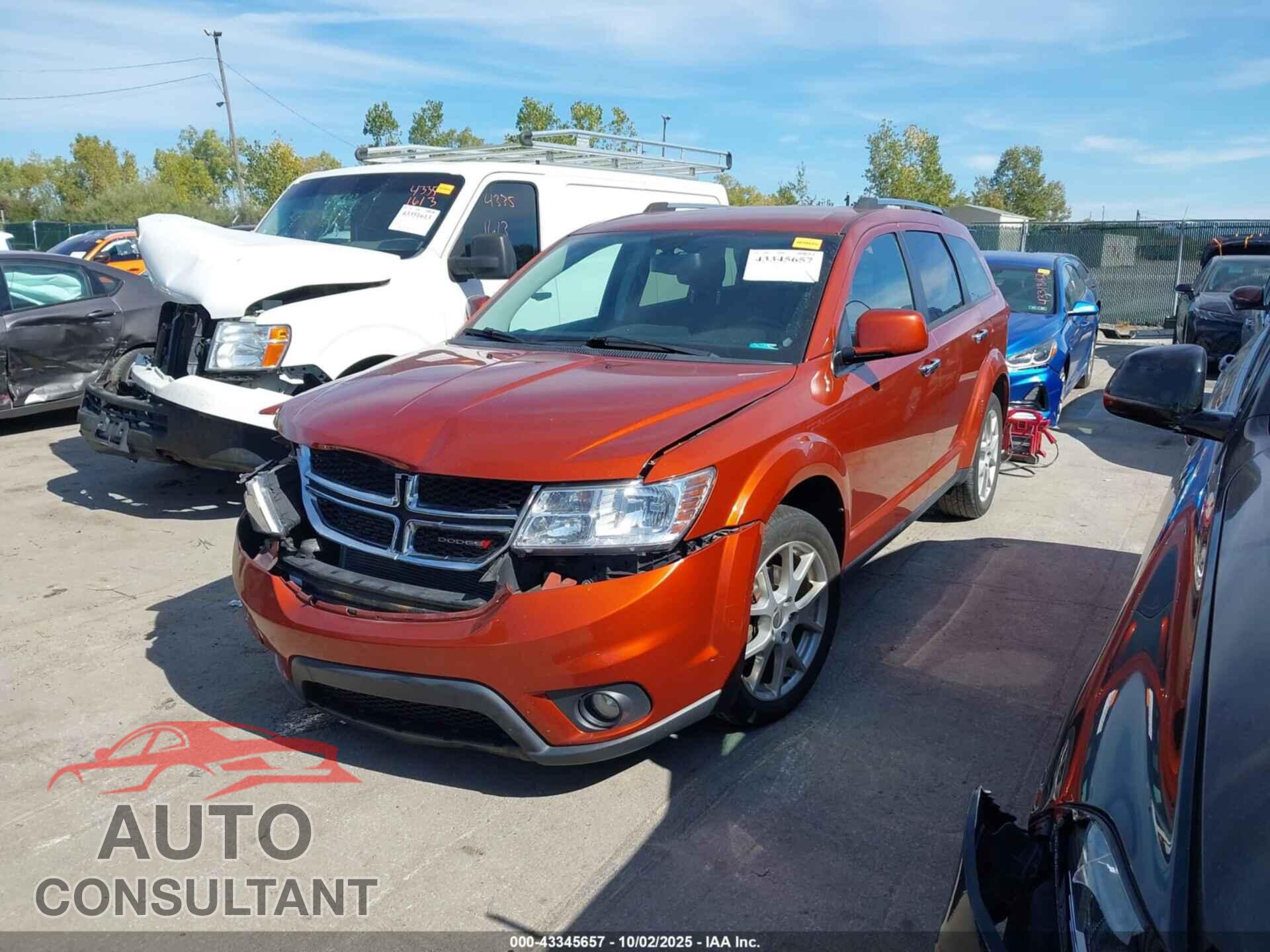 DODGE JOURNEY 2014 - 3C4PDCDG6ET293618
