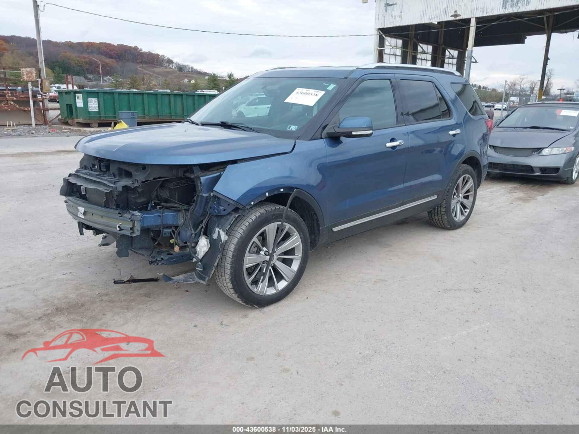 FORD EXPLORER 2018 - 1FM5K8F8XJGB45868