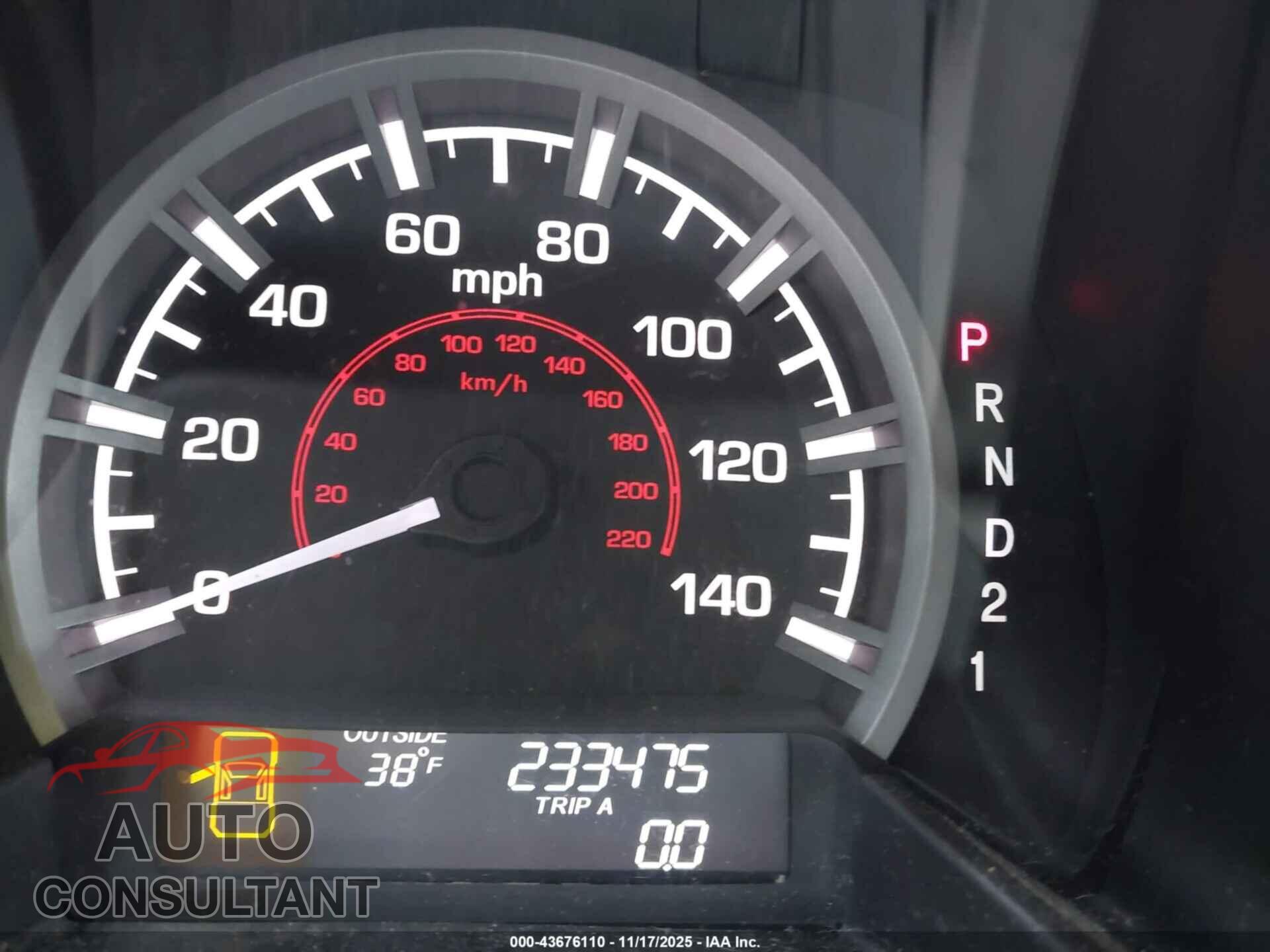 HONDA RIDGELINE 2013 - 5FPYK1F45DB010633