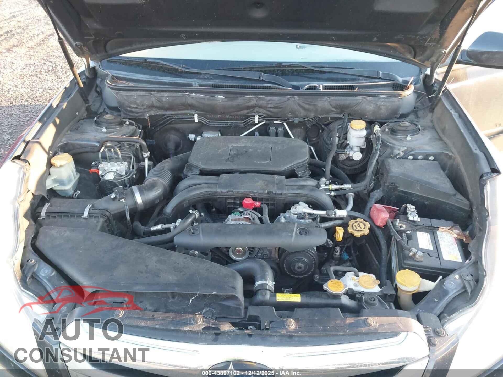 SUBARU OUTBACK 2012 - 4S4BRBCCXC3213018