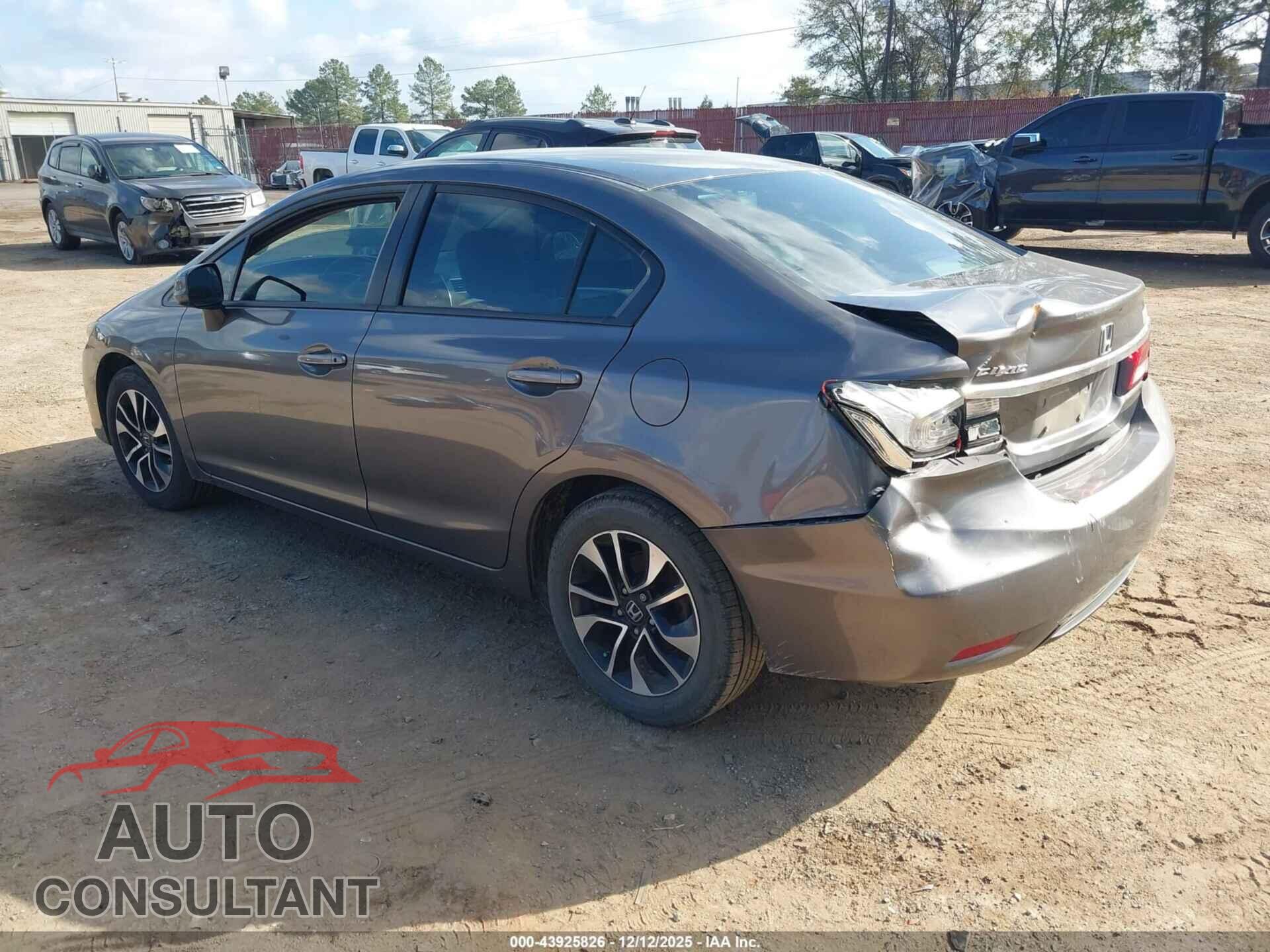 HONDA CIVIC 2013 - 19XFB2F81DE050416