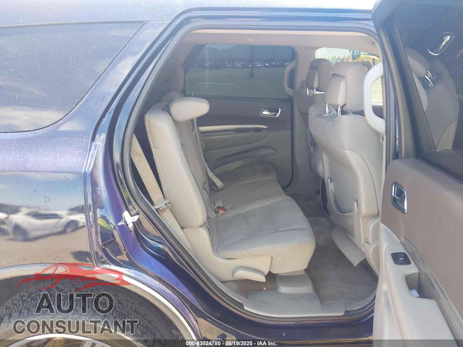 DODGE DURANGO 2012 - 1C4RDHAG0CC169704