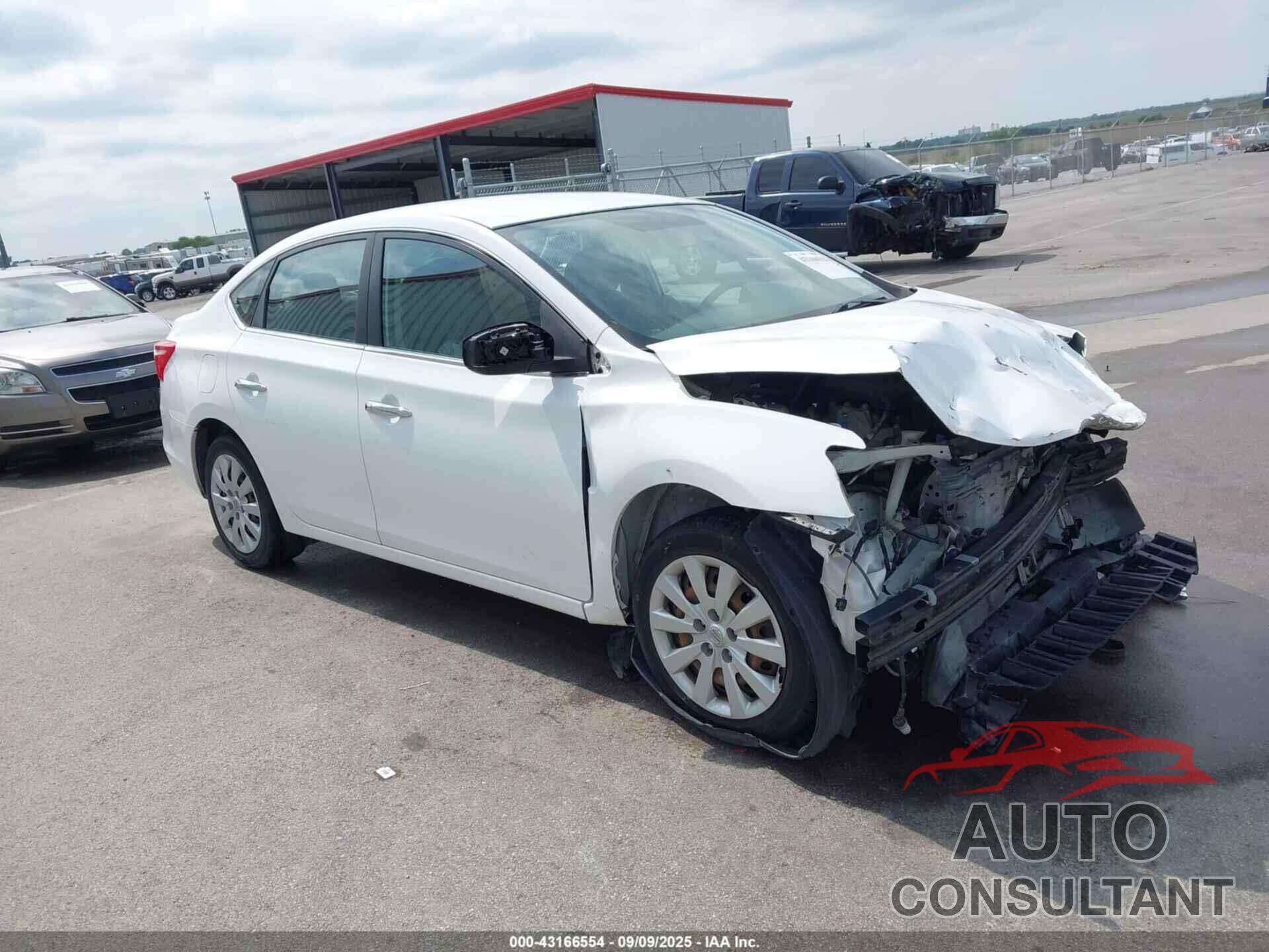 NISSAN SENTRA 2016 - 3N1AB7AP4GY245146