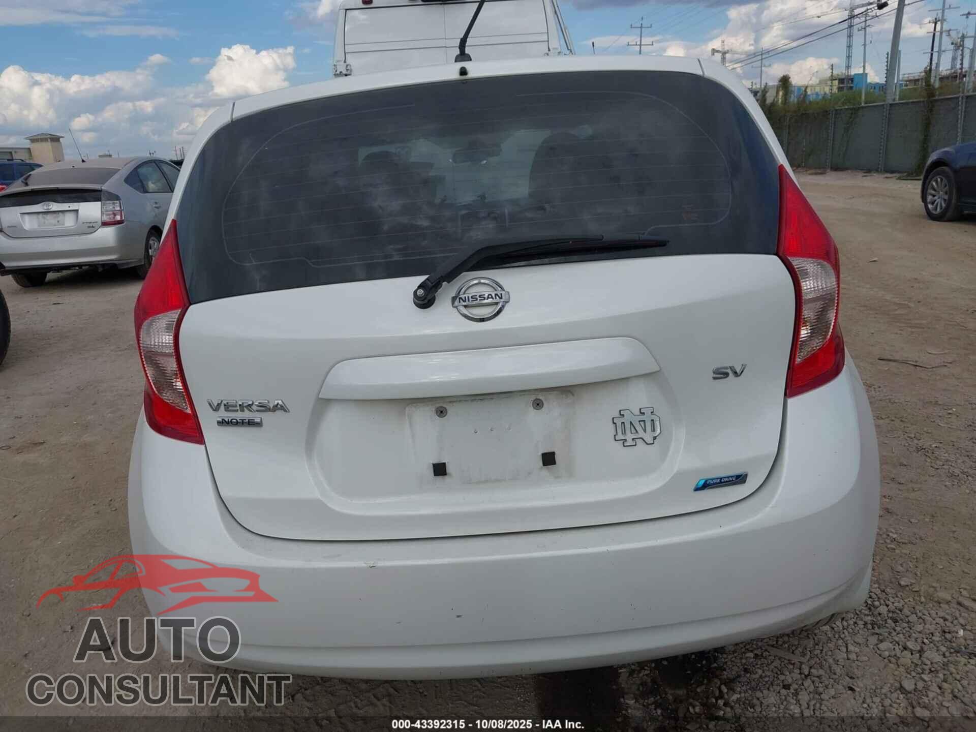NISSAN VERSA NOTE 2014 - 3N1CE2CP4EL423616