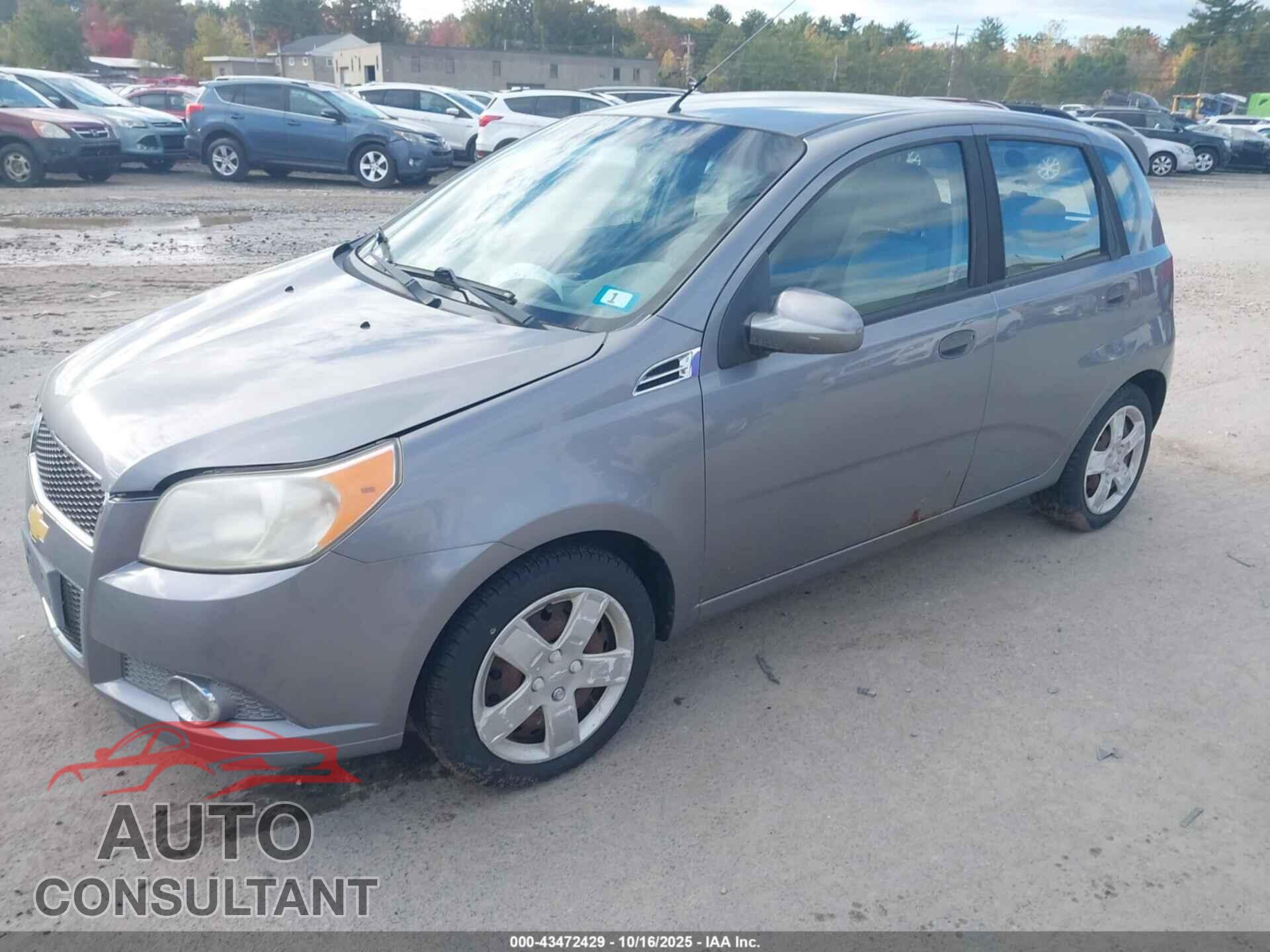 CHEVROLET AVEO 2011 - KL1TG6DE2BB191467