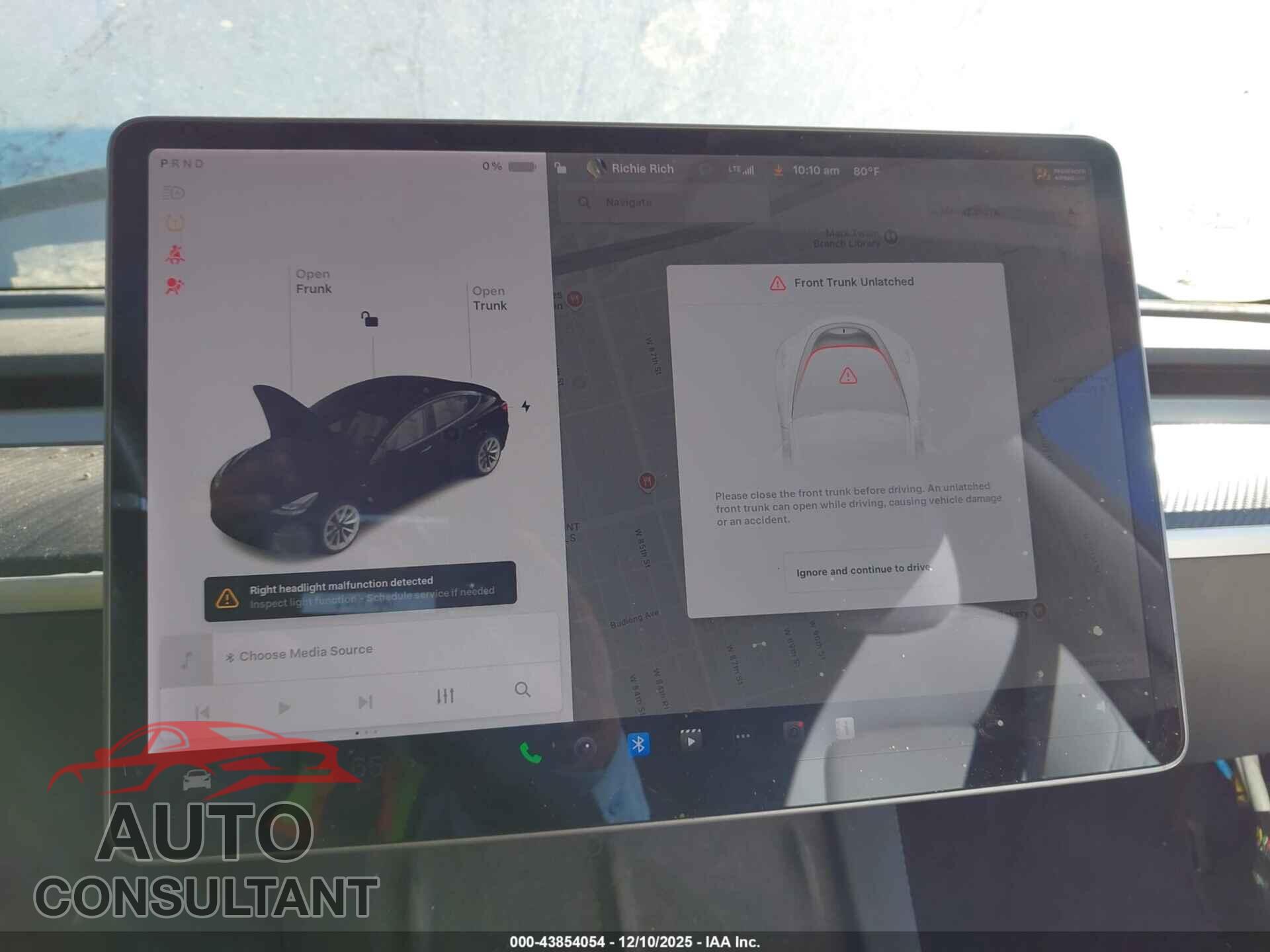 TESLA MODEL 3 2021 - 5YJ3E1EB0MF926646