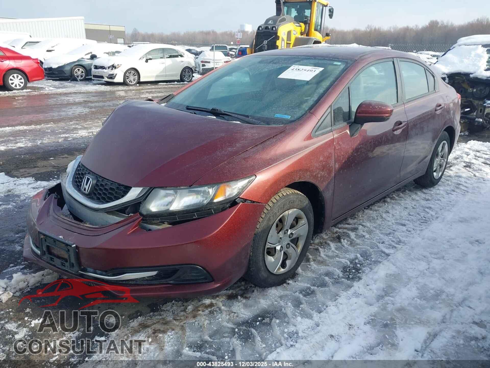 HONDA CIVIC 2014 - 2HGFB2F54EH510861