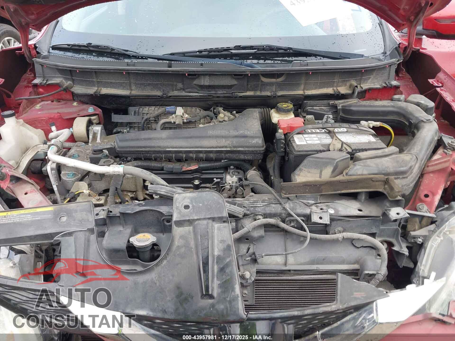 NISSAN ROGUE 2016 - KNMAT2MT8GP623721