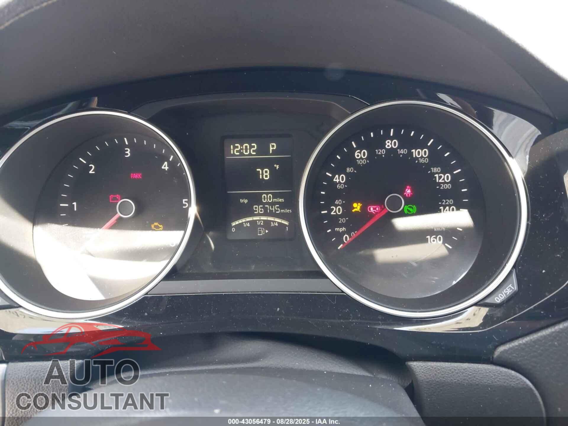 VOLKSWAGEN JETTA 2015 - 3VWLA7AJ2FM238977