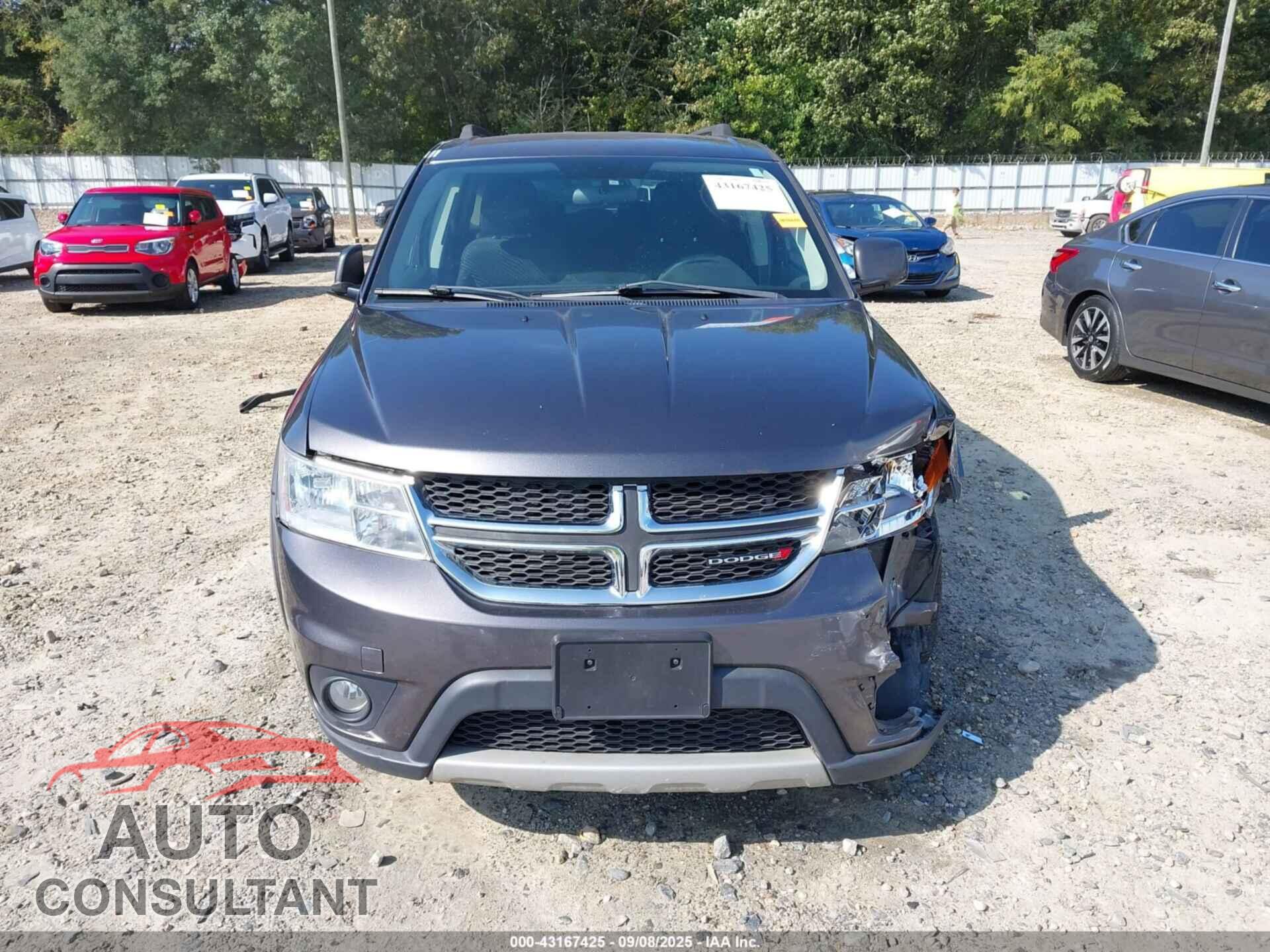 DODGE JOURNEY 2015 - 3C4PDCBG7FT664211