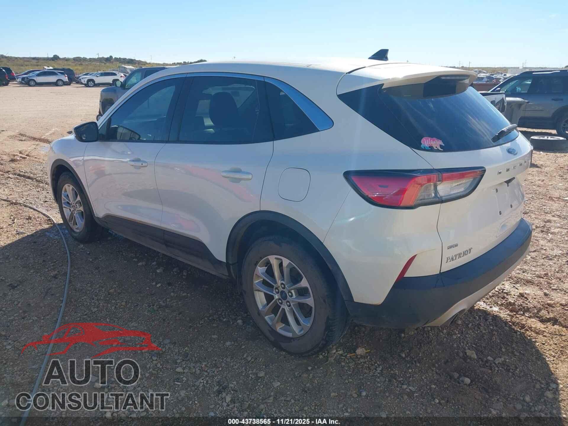 FORD ESCAPE 2020 - 1FMCU0G64LUA31966