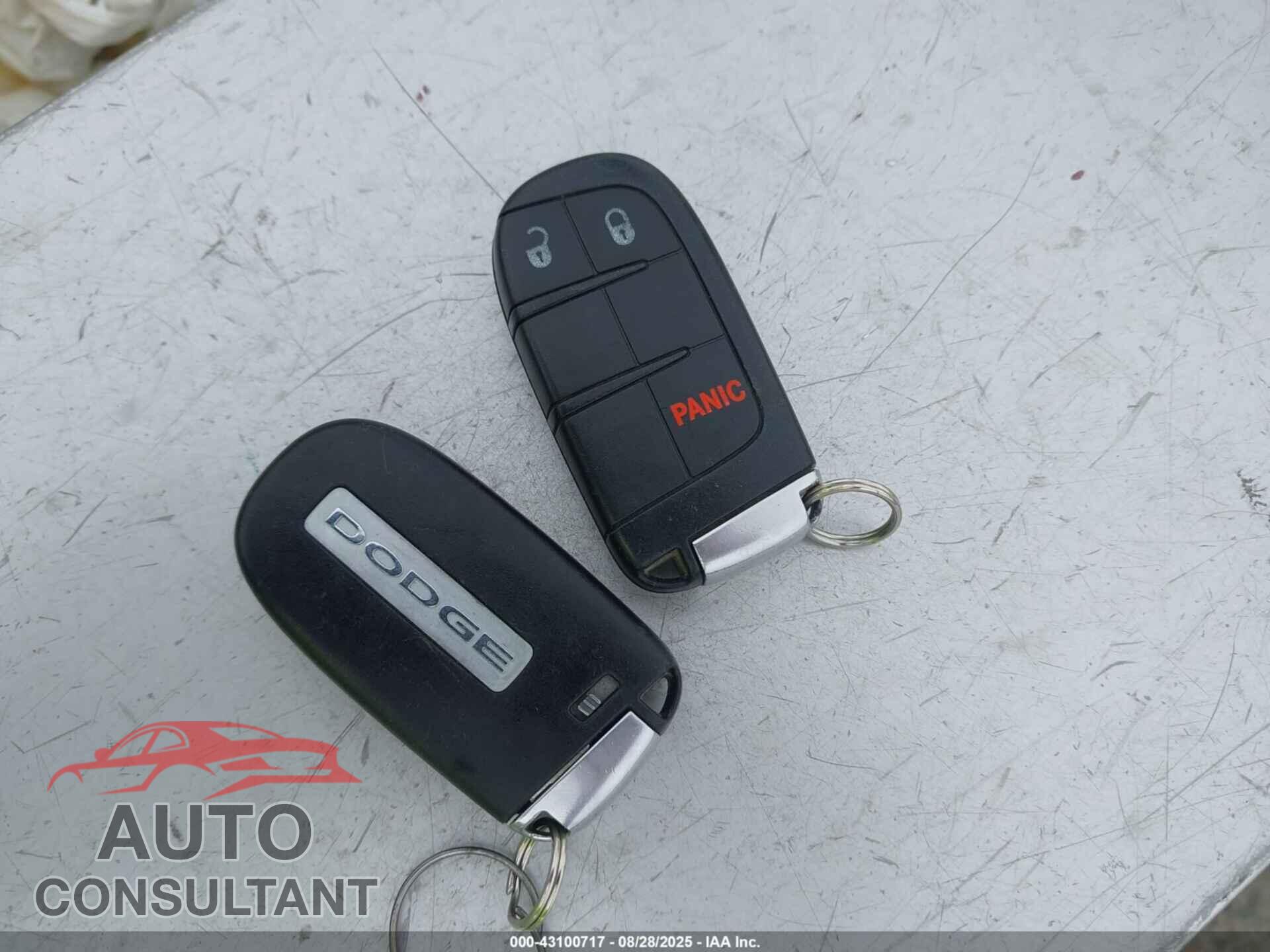 DODGE JOURNEY 2017 - 3C4PDCAB2HT707040