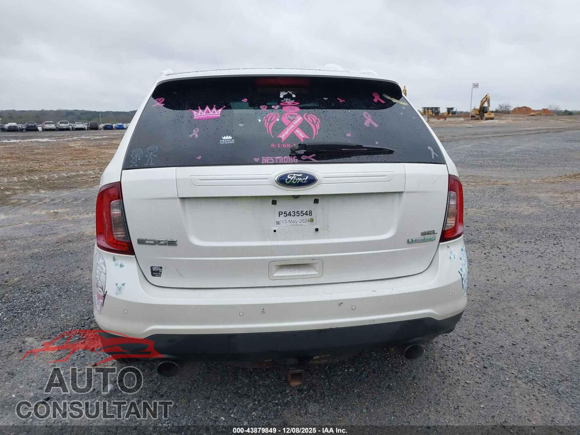 FORD EDGE 2013 - 2FMDK3J92DBA04996