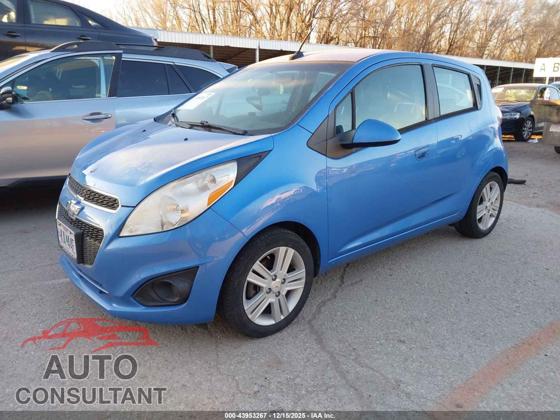 CHEVROLET SPARK 2013 - KL8CD6S98DC545019