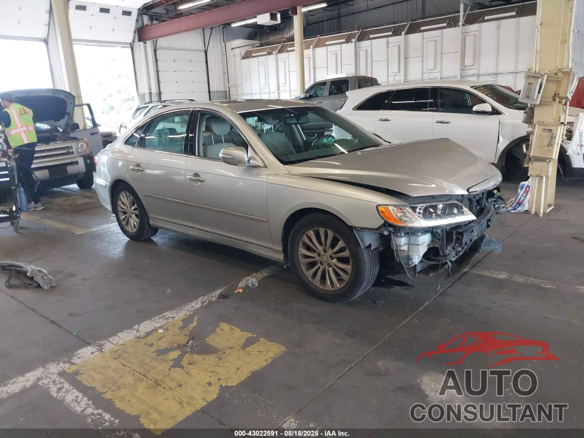 HYUNDAI AZERA 2011 - KMHFC4DF0BA544529