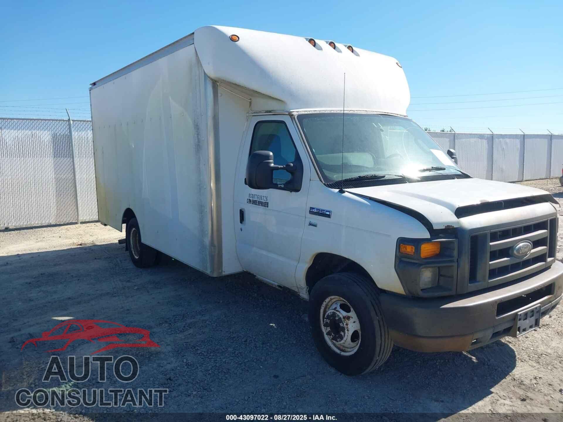 FORD E-350 CUTAWAY 2011 - 1FDWE3FL0BDA31934