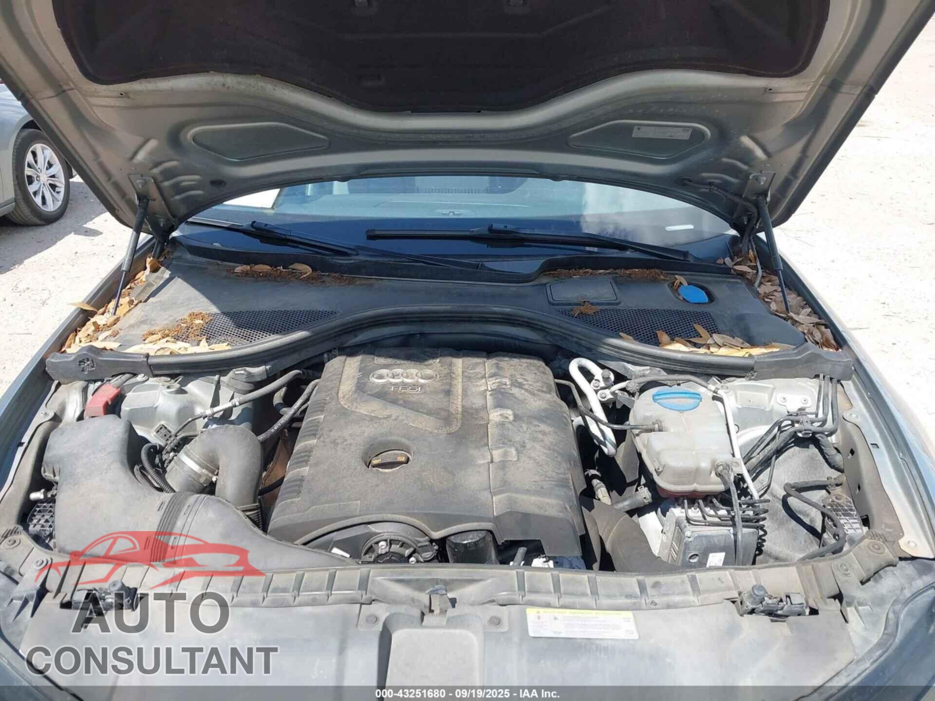 AUDI A6 2013 - WAUGFAFC4DN032217
