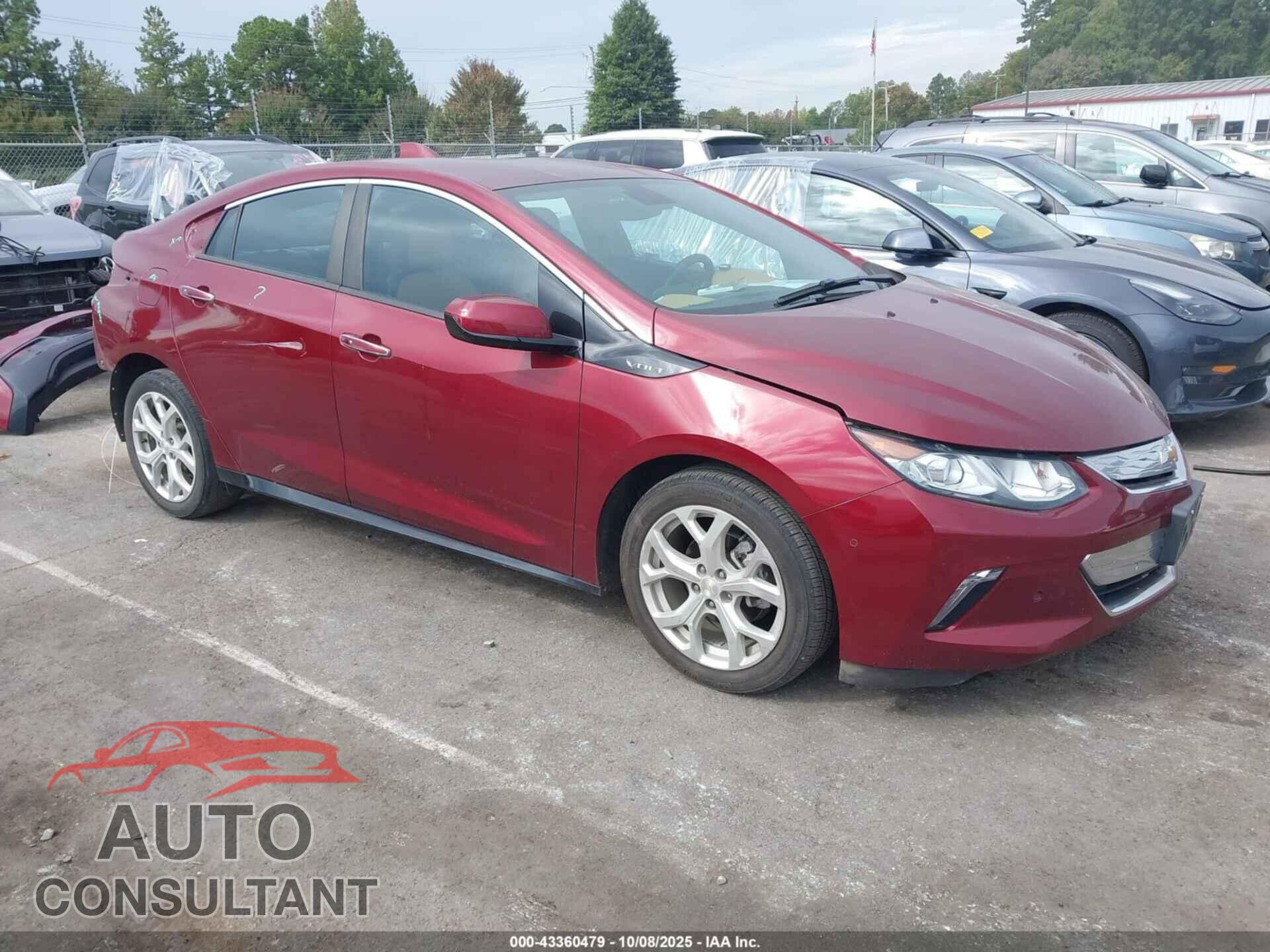 CHEVROLET VOLT 2016 - 1G1RD6S52GU109286