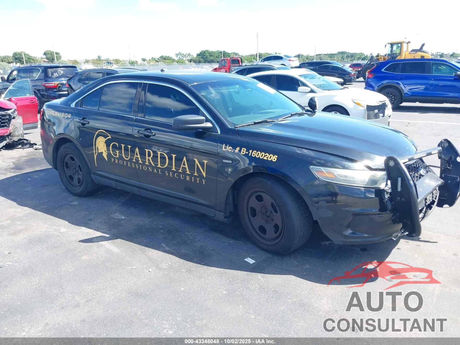 FORD POLICE INTERCEPTOR 2014 - 1FAHP2MK6EG109203