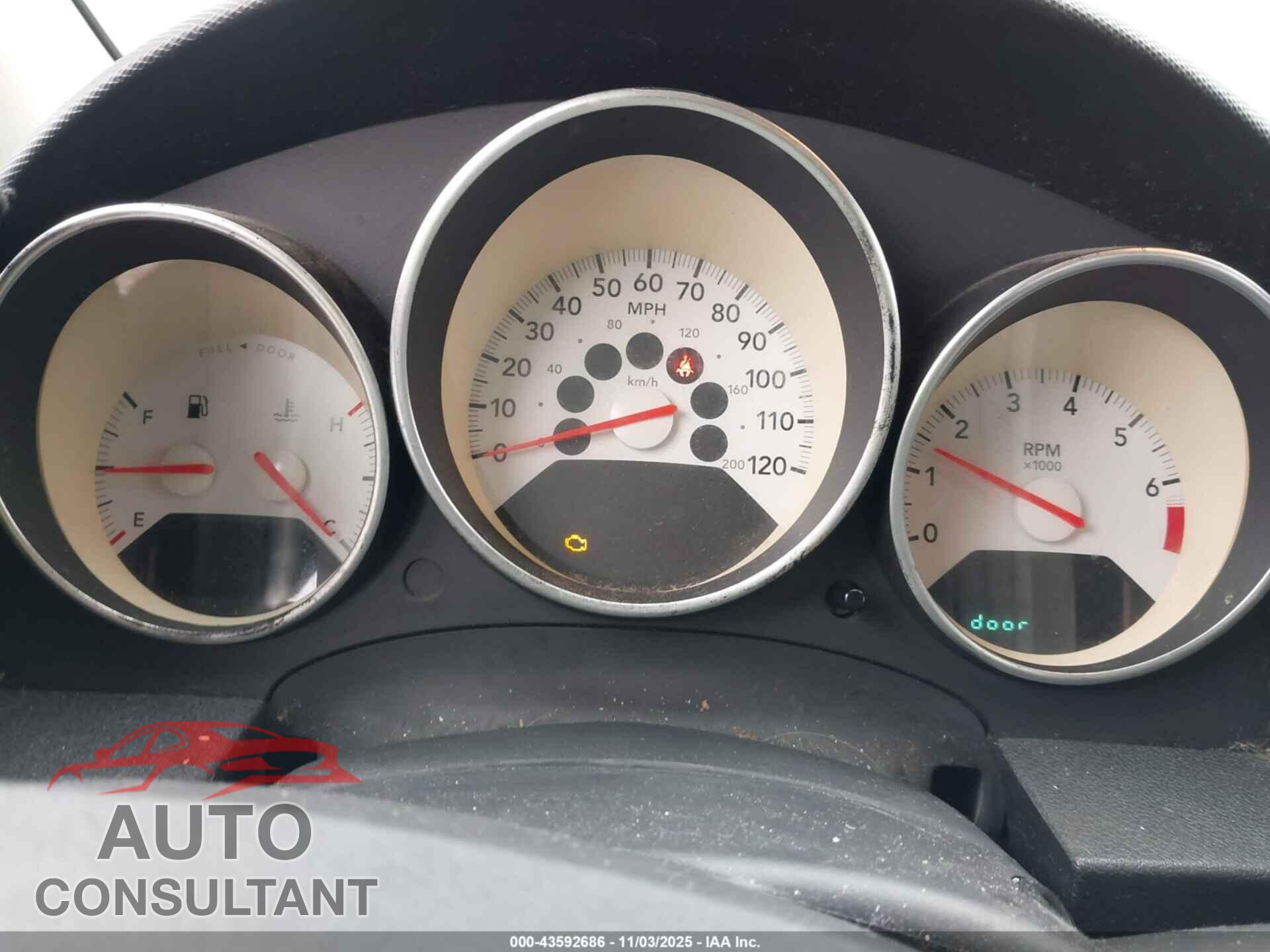 DODGE CALIBER 2009 - 1B3HB78B29D112351