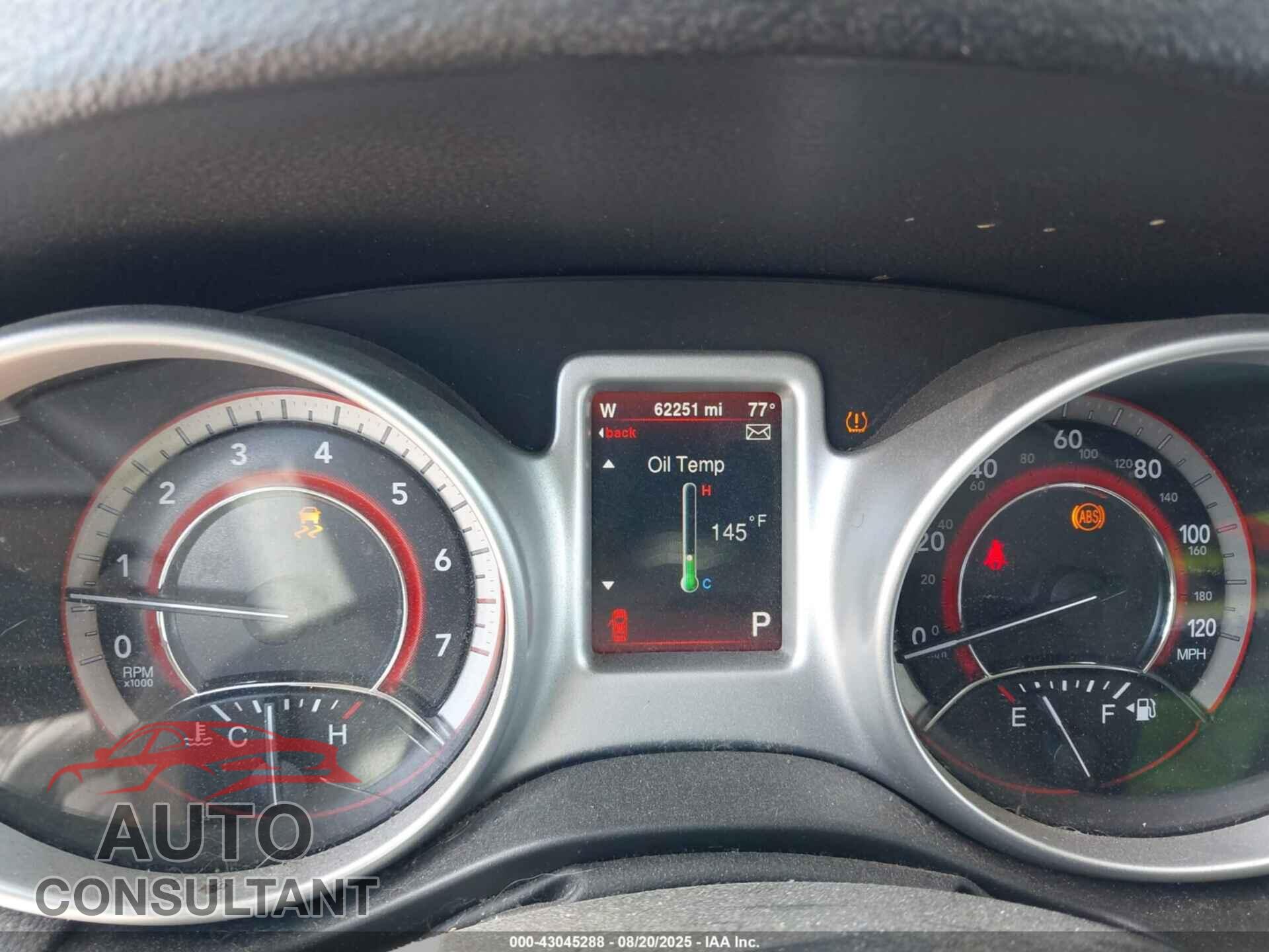 DODGE JOURNEY 2015 - 3C4PDCBB1FT632049
