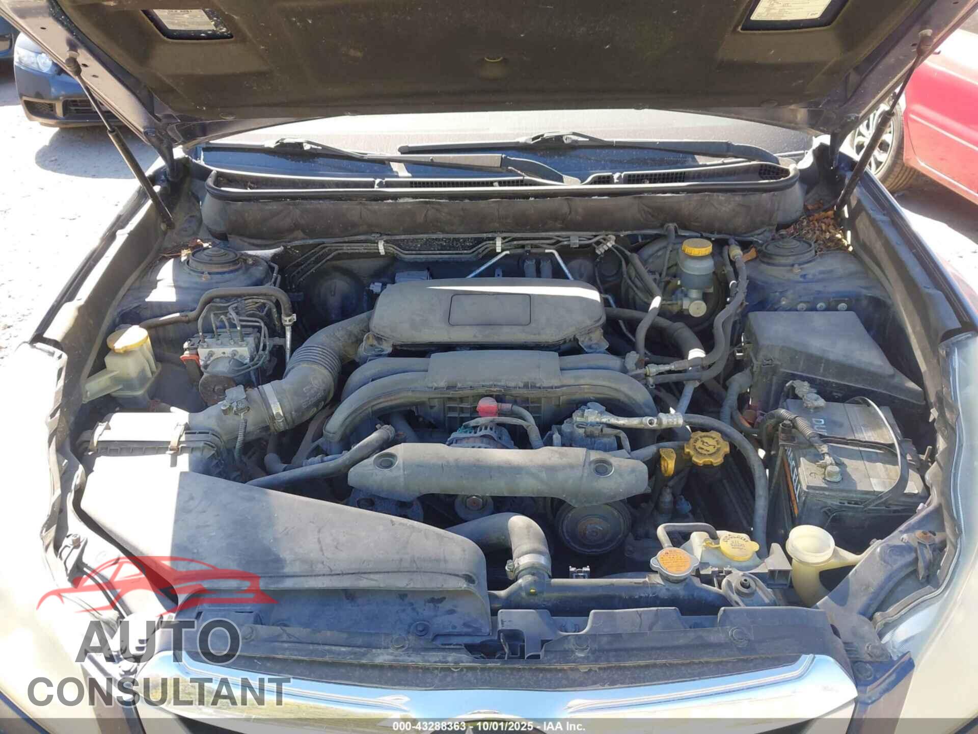SUBARU OUTBACK 2011 - 4S4BRBCC5B3354741