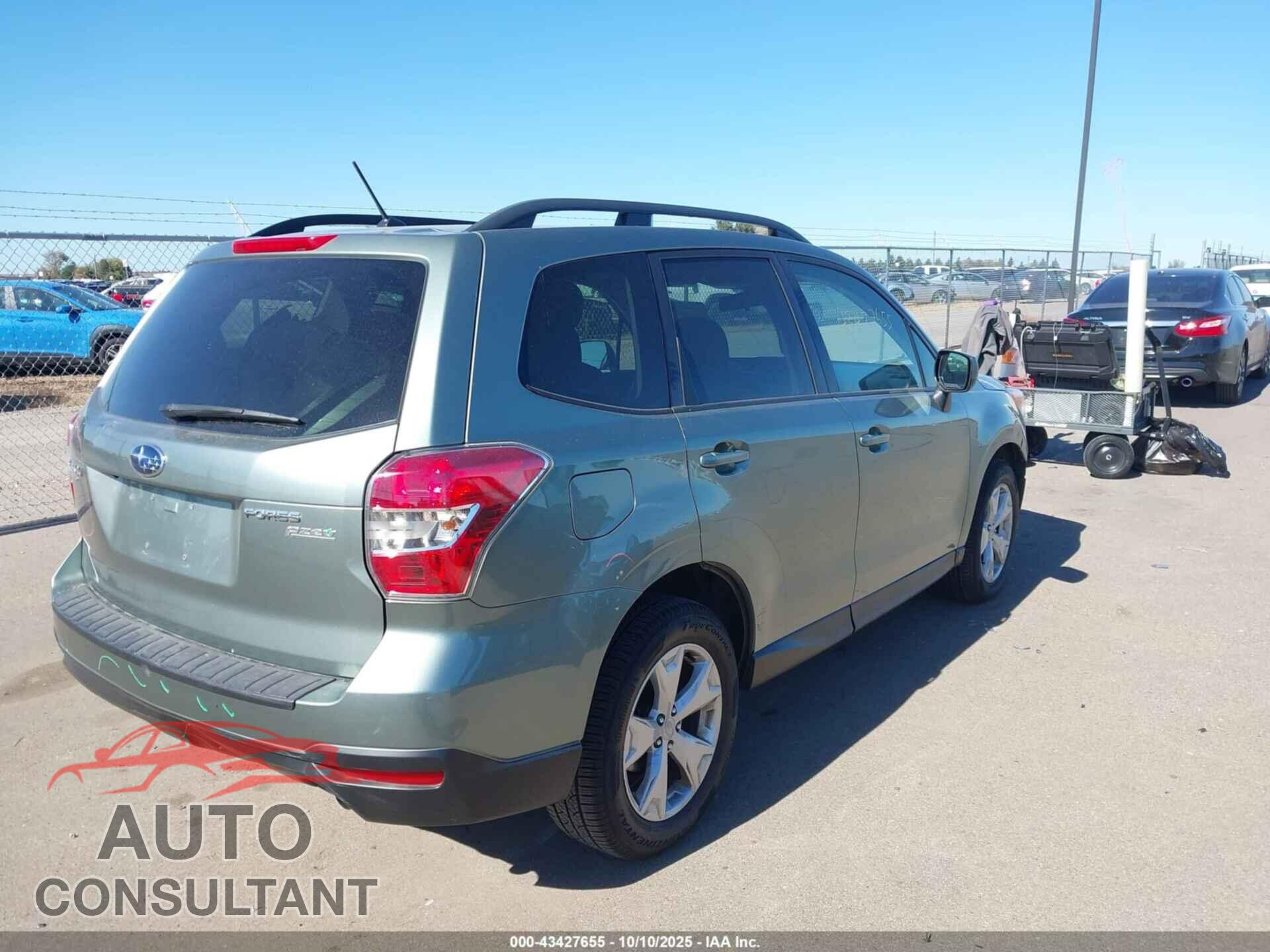 SUBARU FORESTER 2014 - JF2SJAEC2EH543763
