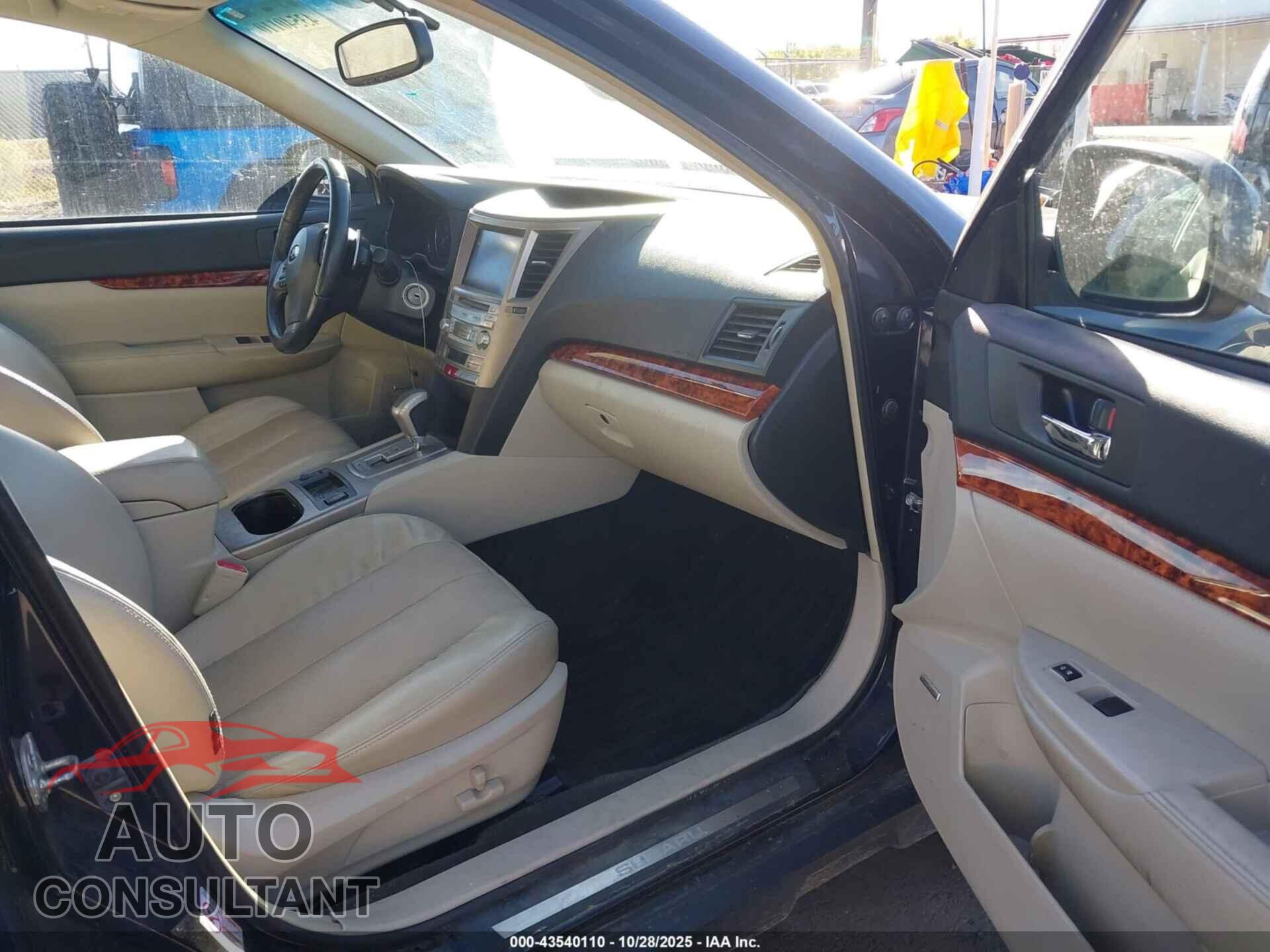 SUBARU OUTBACK 2012 - 4S4BRCLC3C3246254